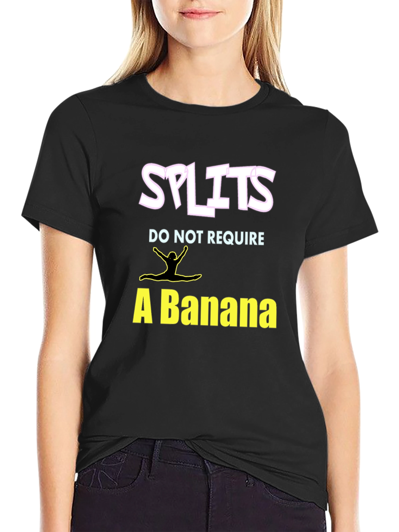 Splits Banana Funny Gymnast T-Shirt