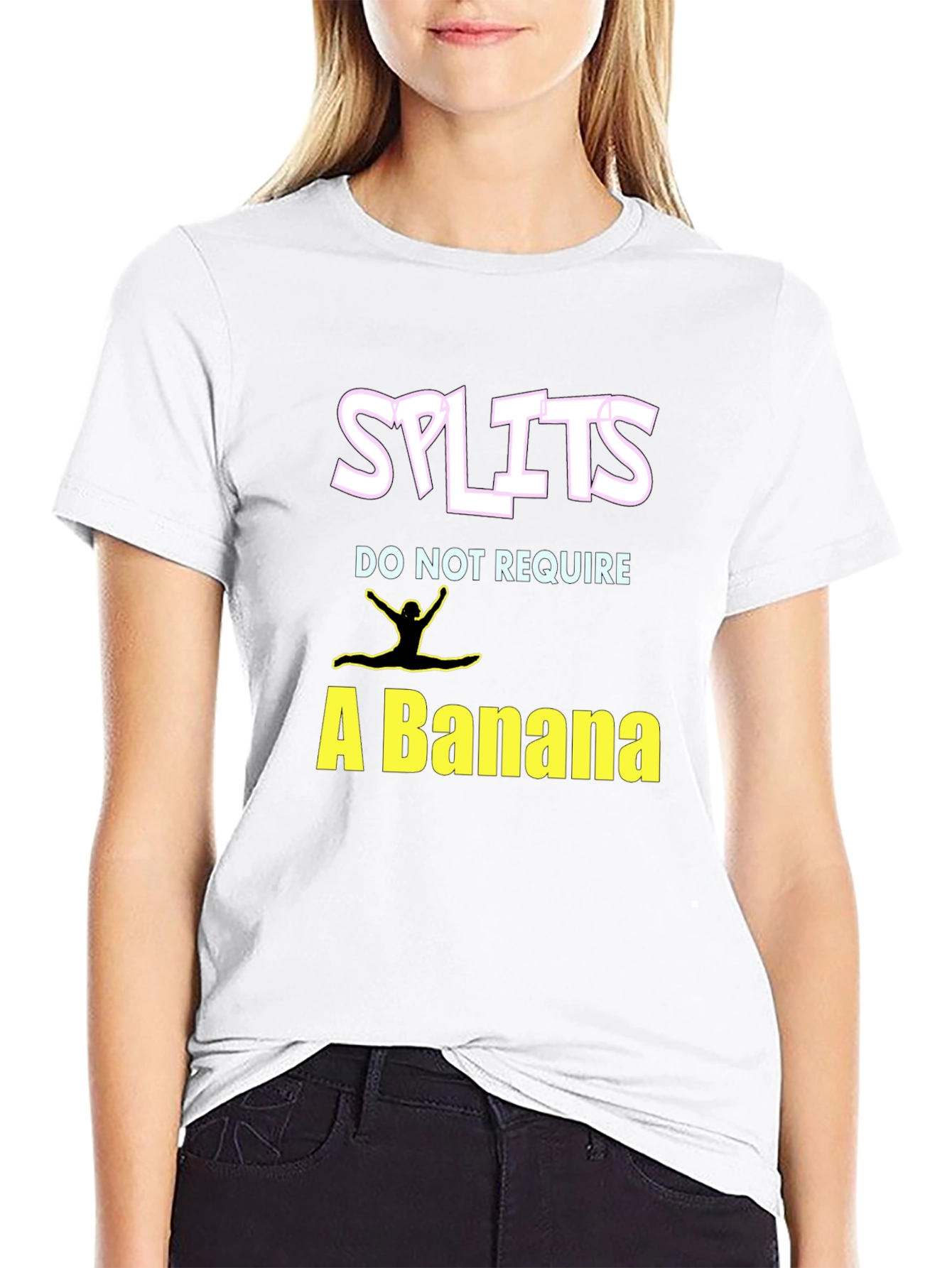 Splits Banana Funny Gymnast T-Shirt