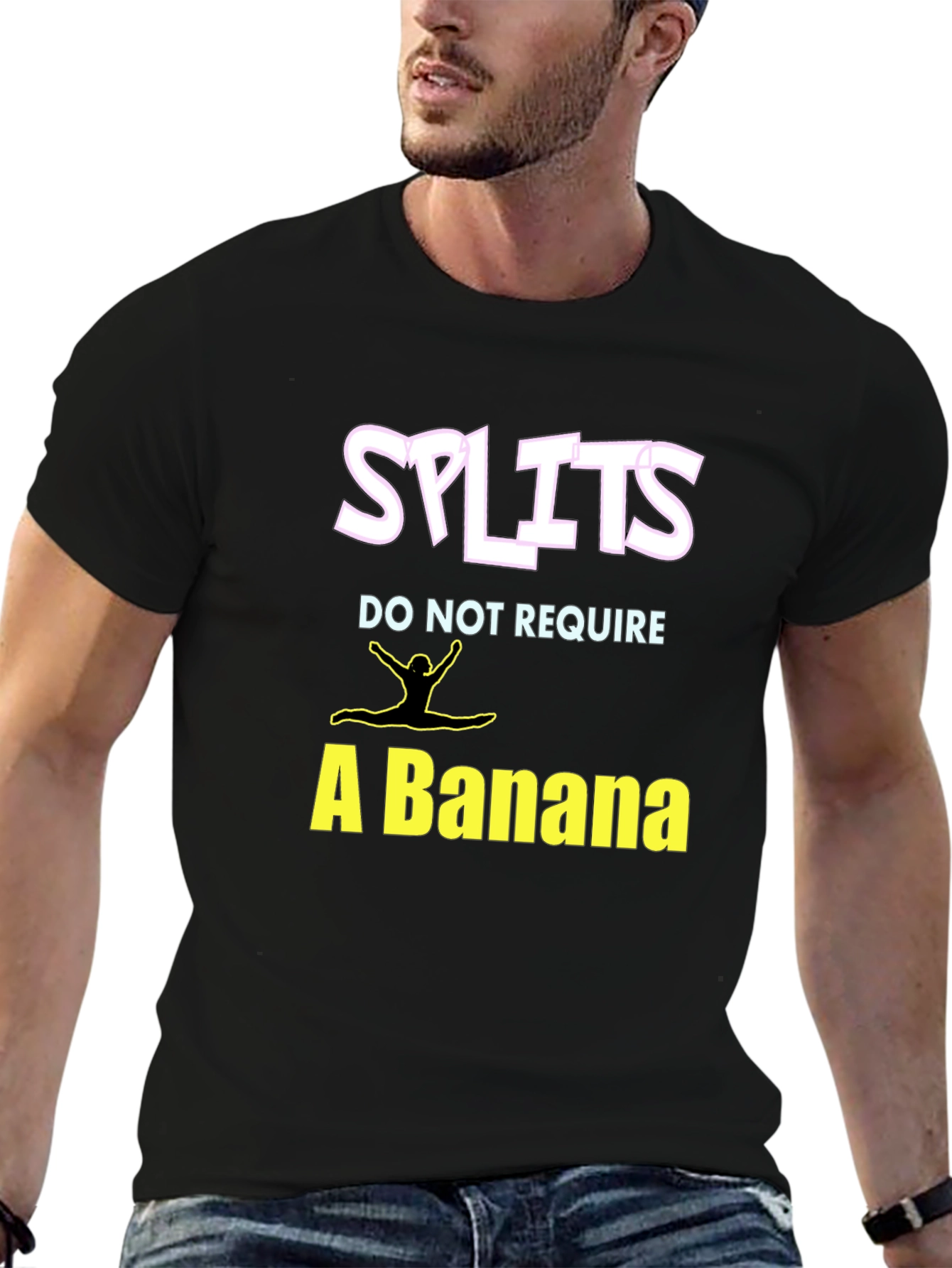 Splits Banana Funny Gymnast T-Shirt