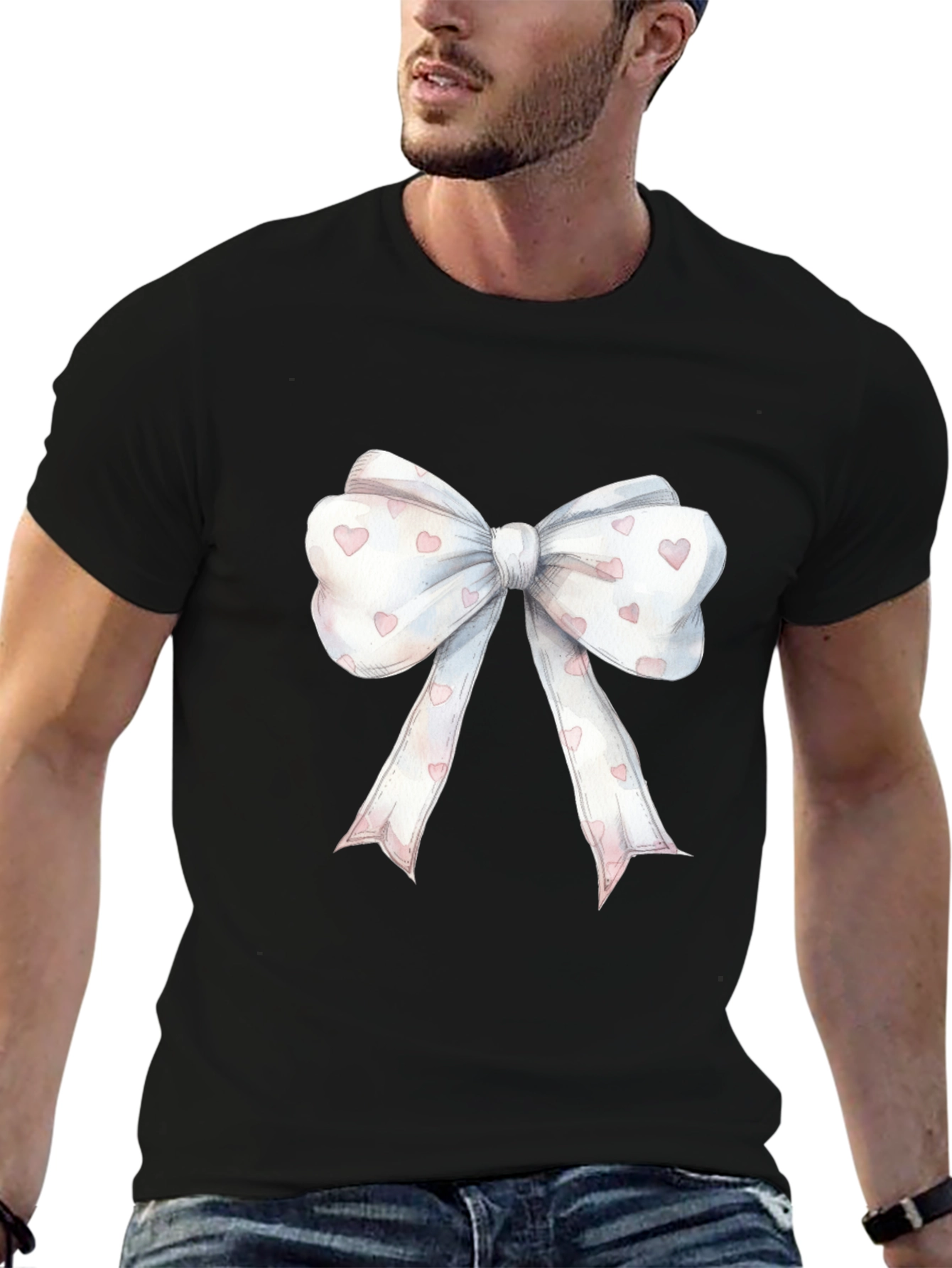 Bow Graphic Tee - Cute & Stylish Casual Wear