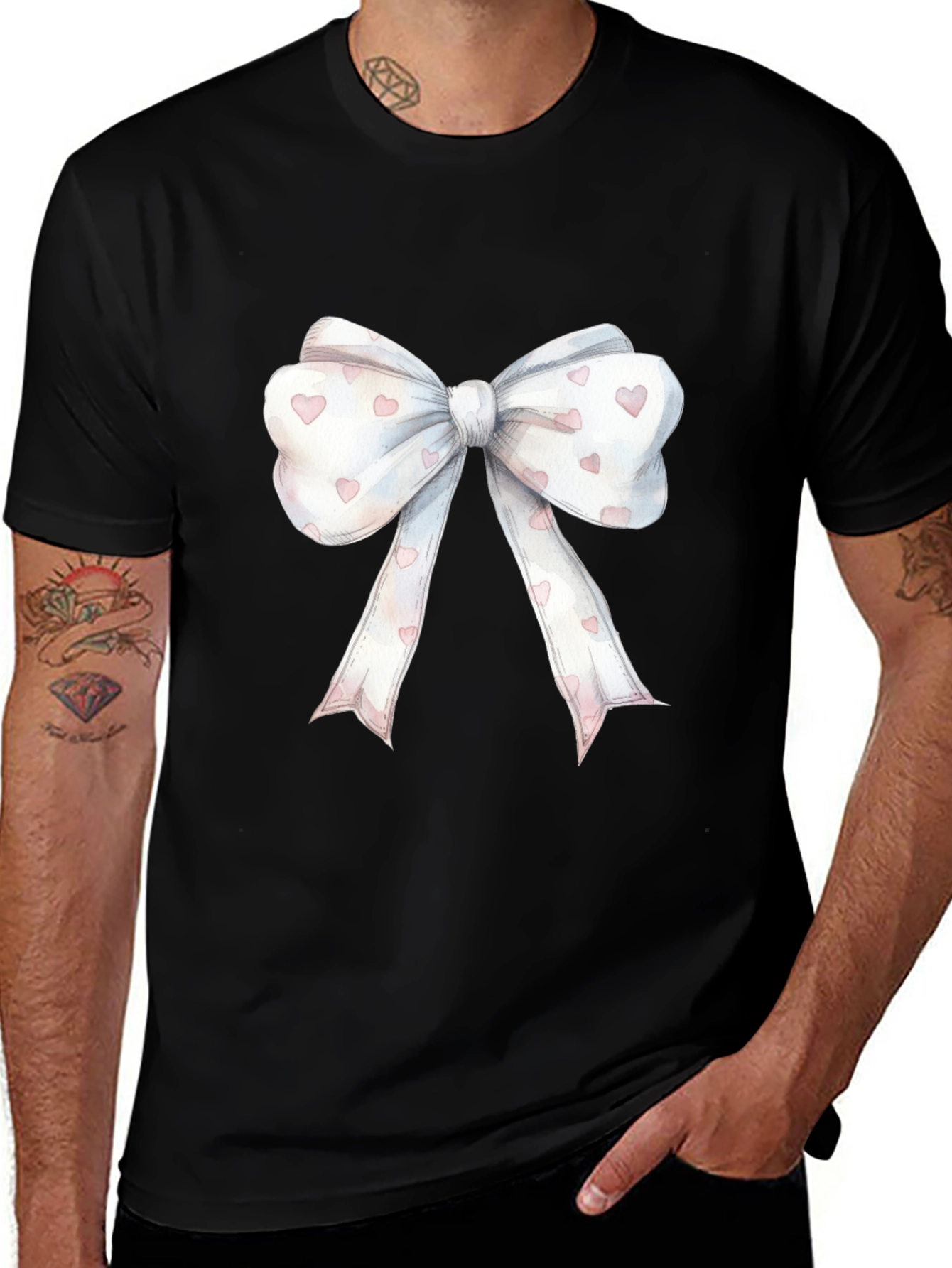 Bow Graphic Tee - Cute & Stylish Casual Wear