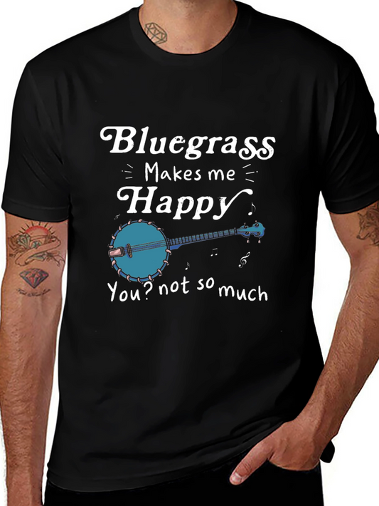 Bluegrass Makes Me Happy T-Shirt