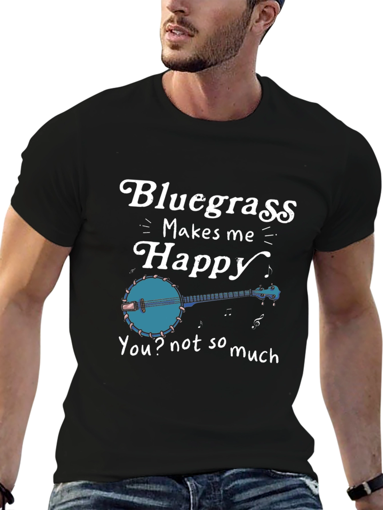 Bluegrass Makes Me Happy T-Shirt