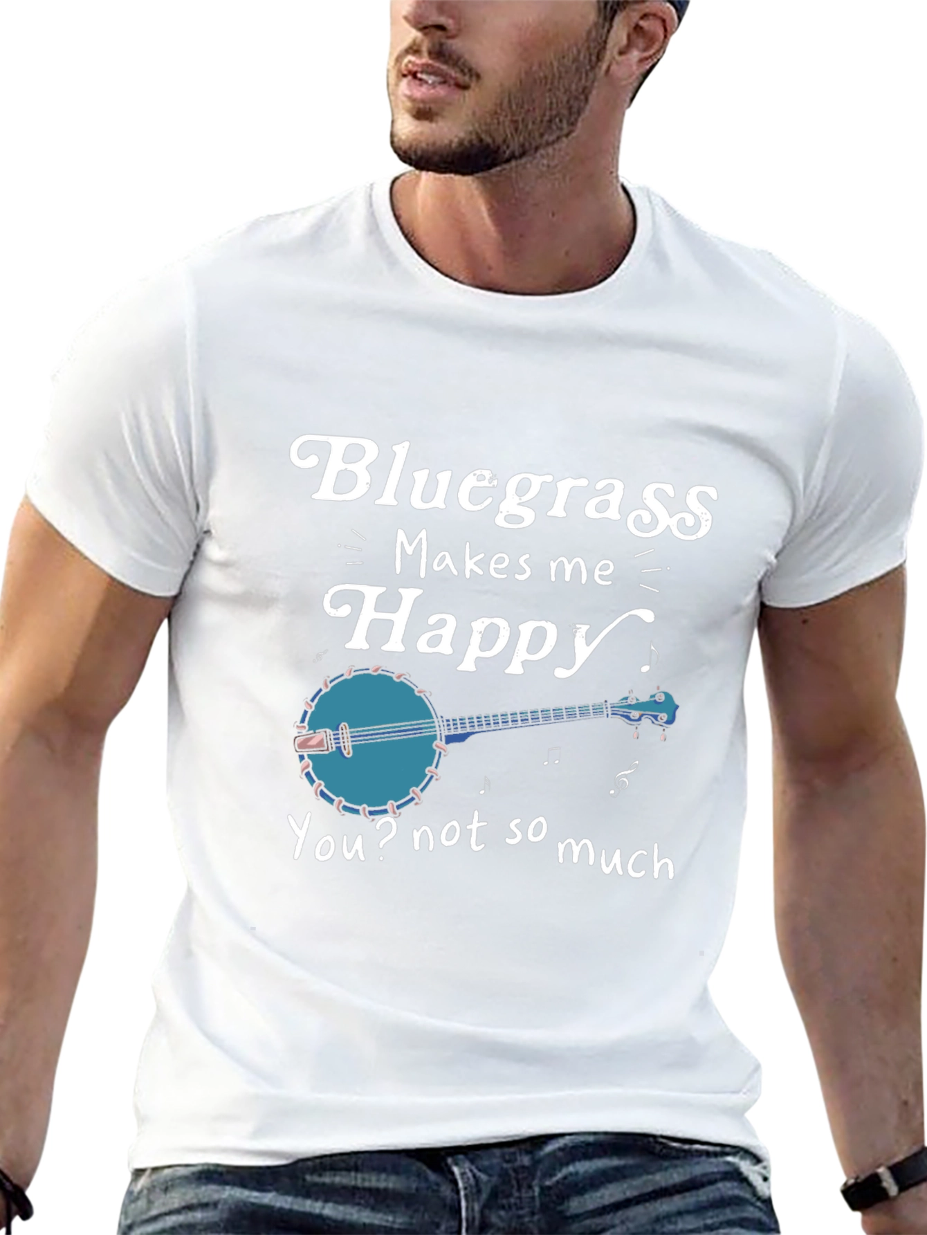 Bluegrass Makes Me Happy T-Shirt