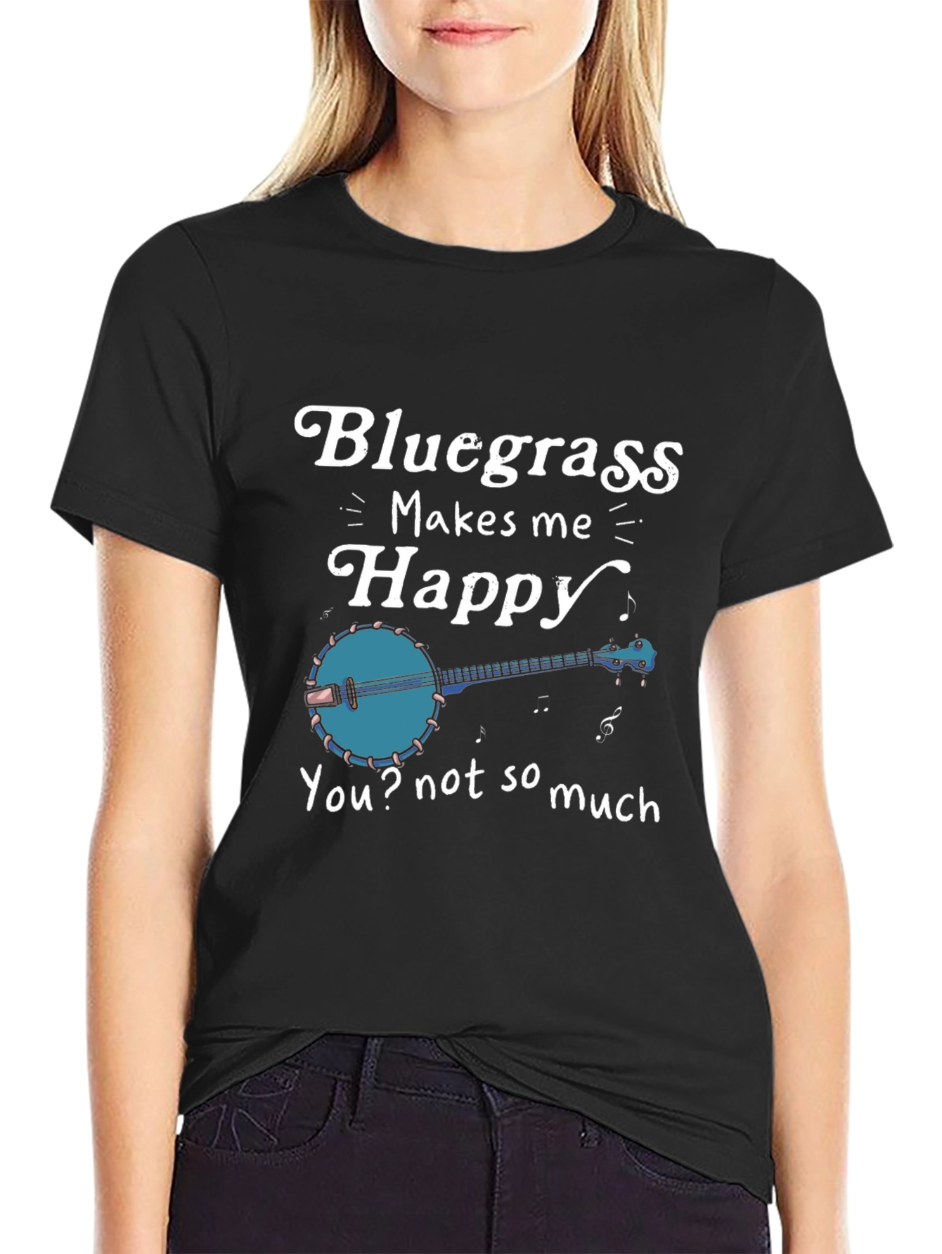 Bluegrass Makes Me Happy T-Shirt