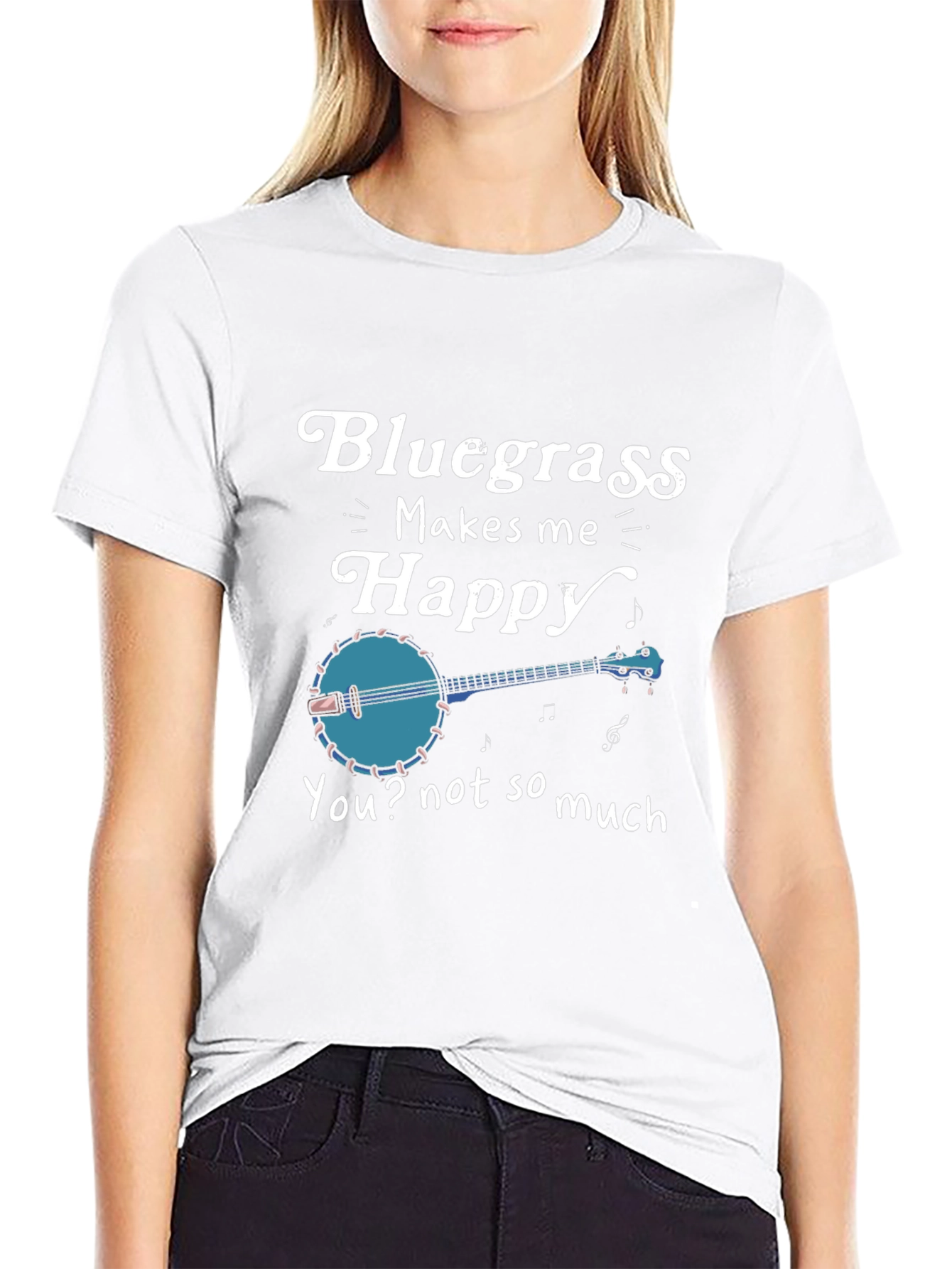 Bluegrass Makes Me Happy T-Shirt