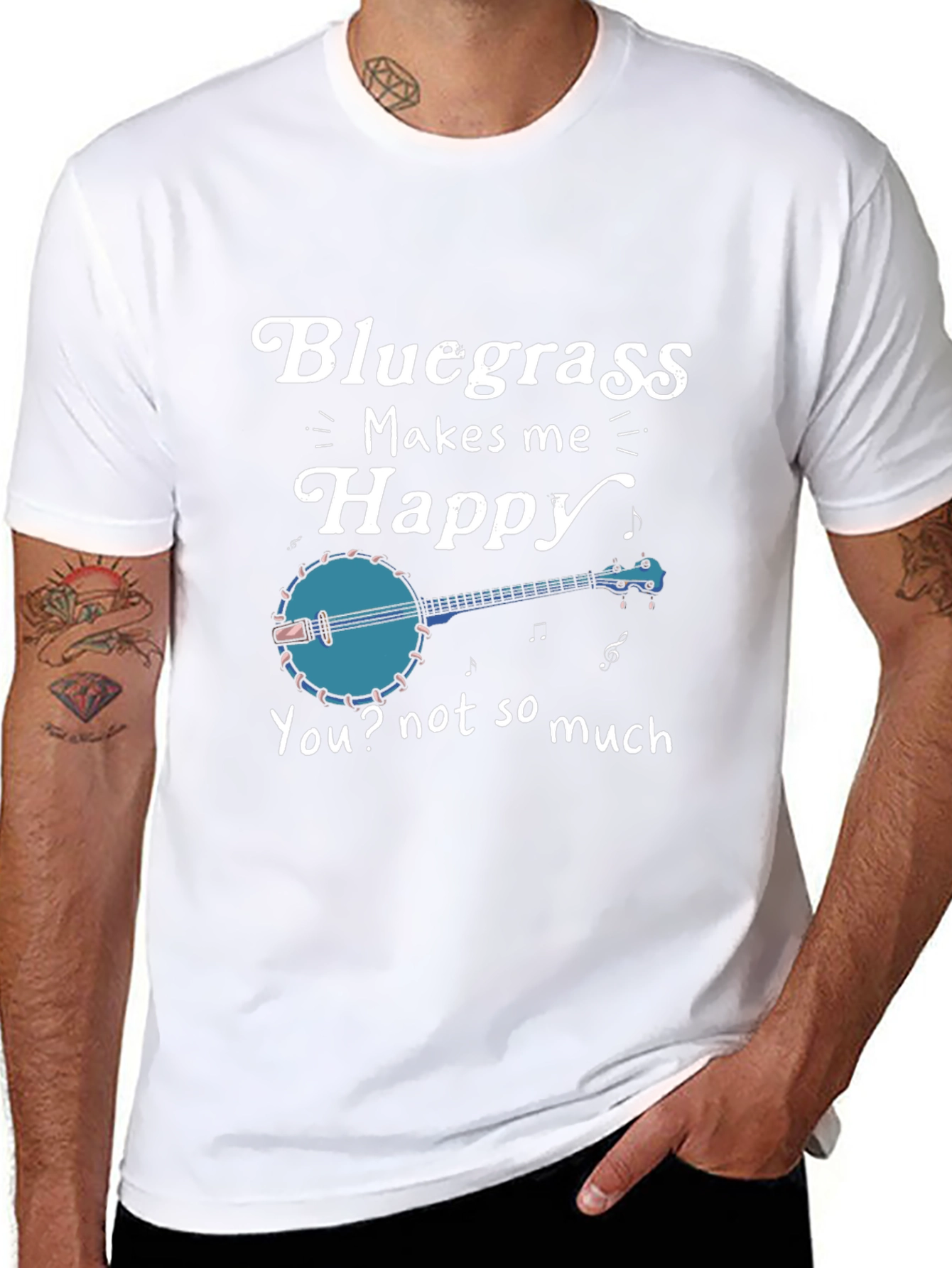 Bluegrass Makes Me Happy T-Shirt