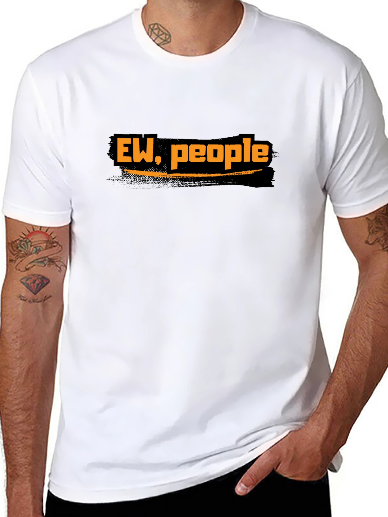 Ew People T-Shirt Funny Sarcastic Tee