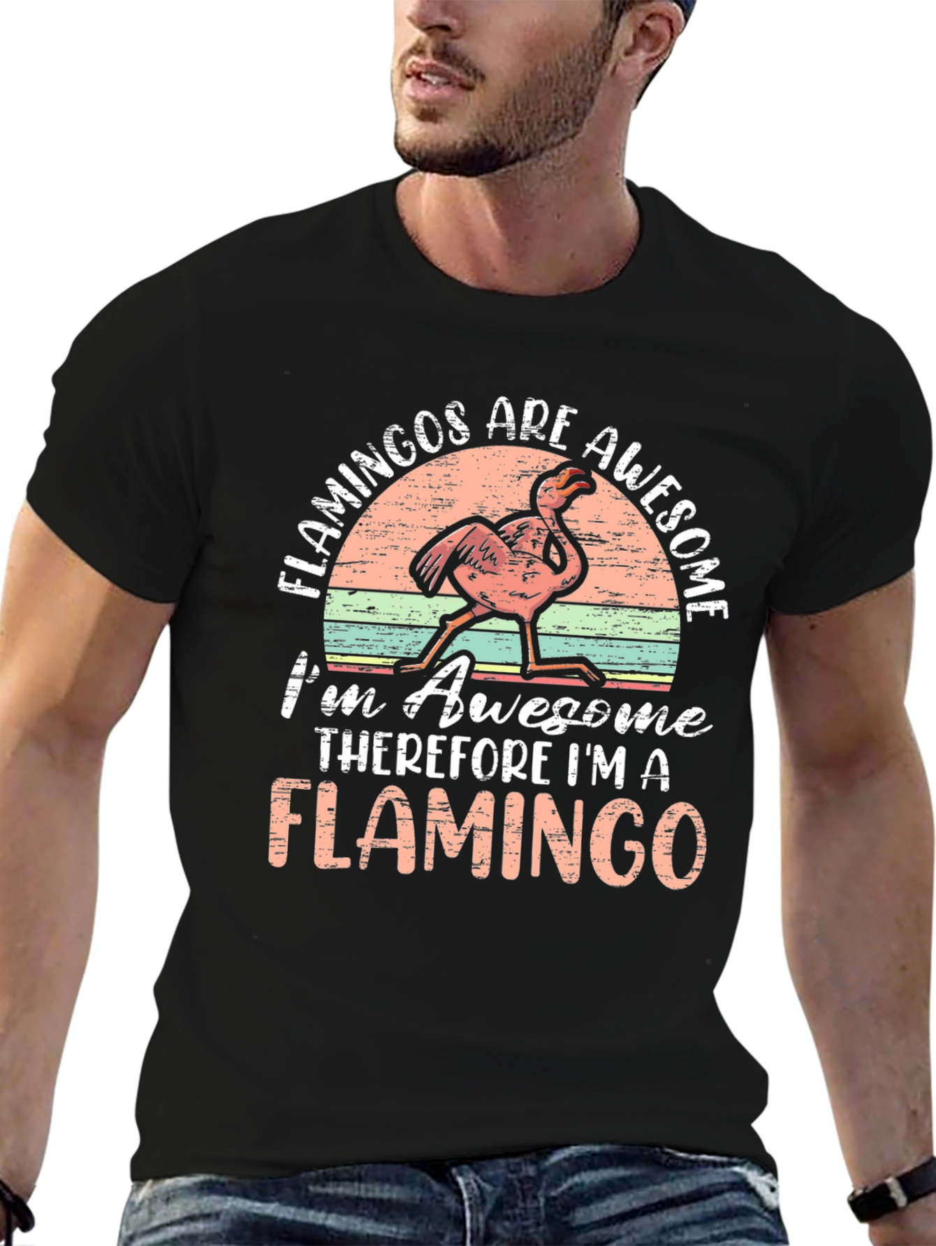 Flamingos are Awesome T-Shirt