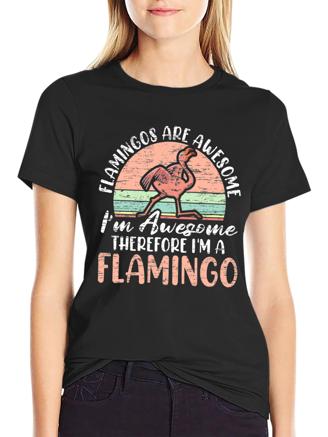 Flamingos are Awesome T-Shirt
