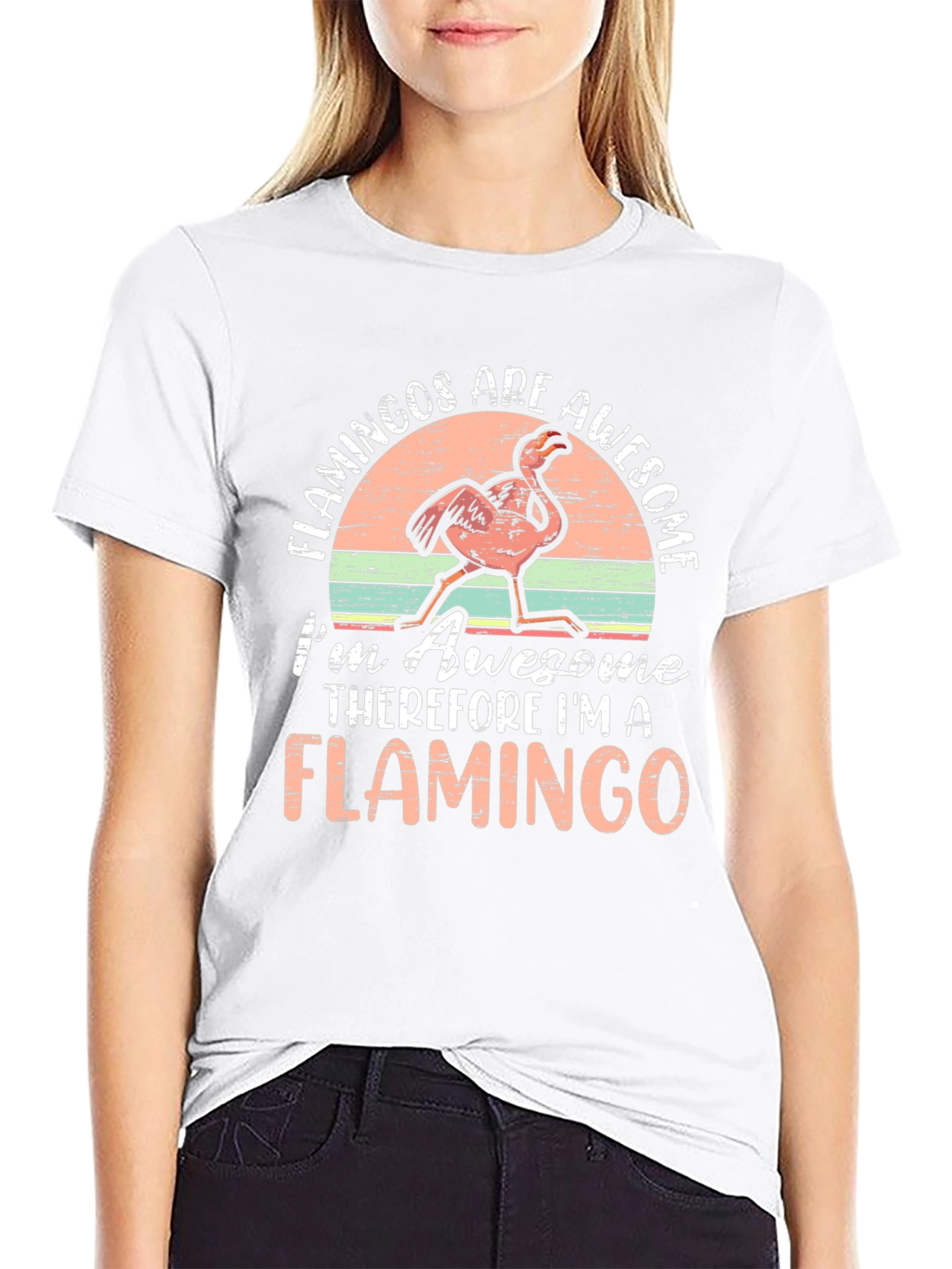 Flamingos are Awesome T-Shirt
