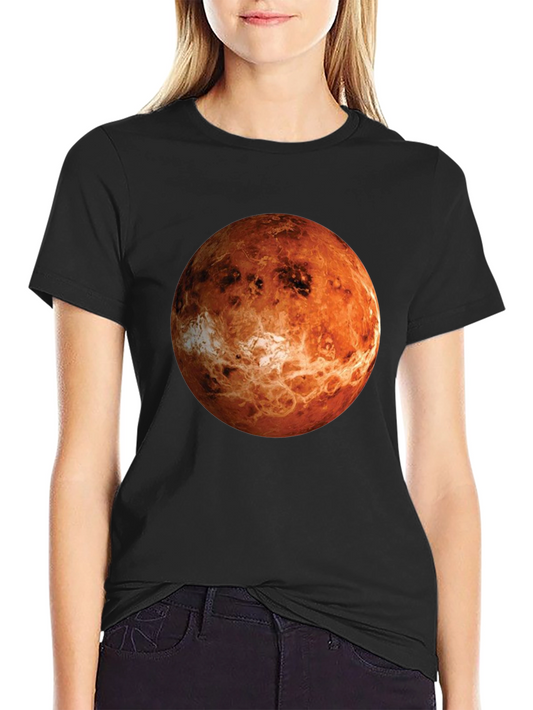 Venus Planet Graphic T-Shirt - Space Lover Tee
