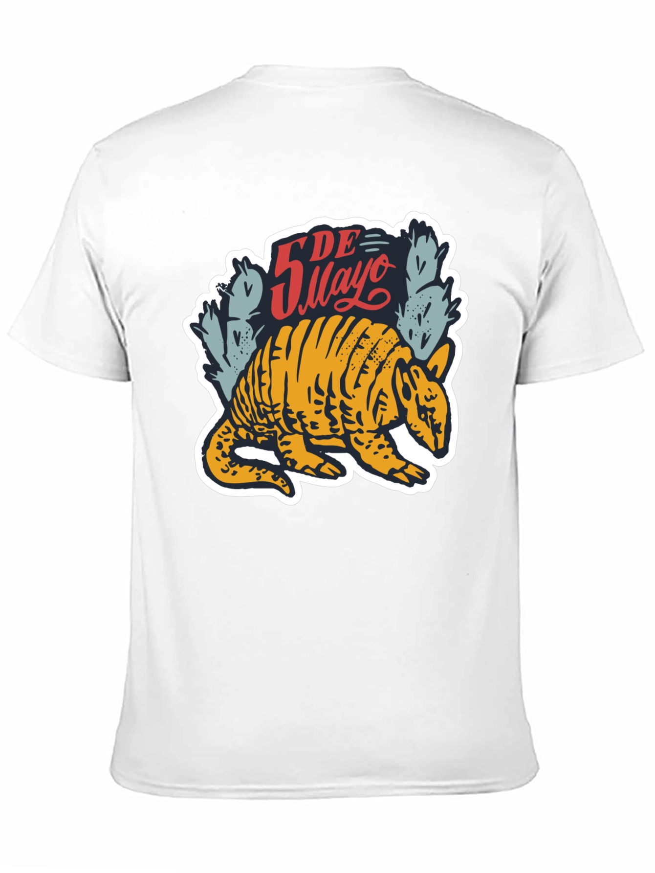 Cinco De Mayo Armadillo Graphic T-Shirt