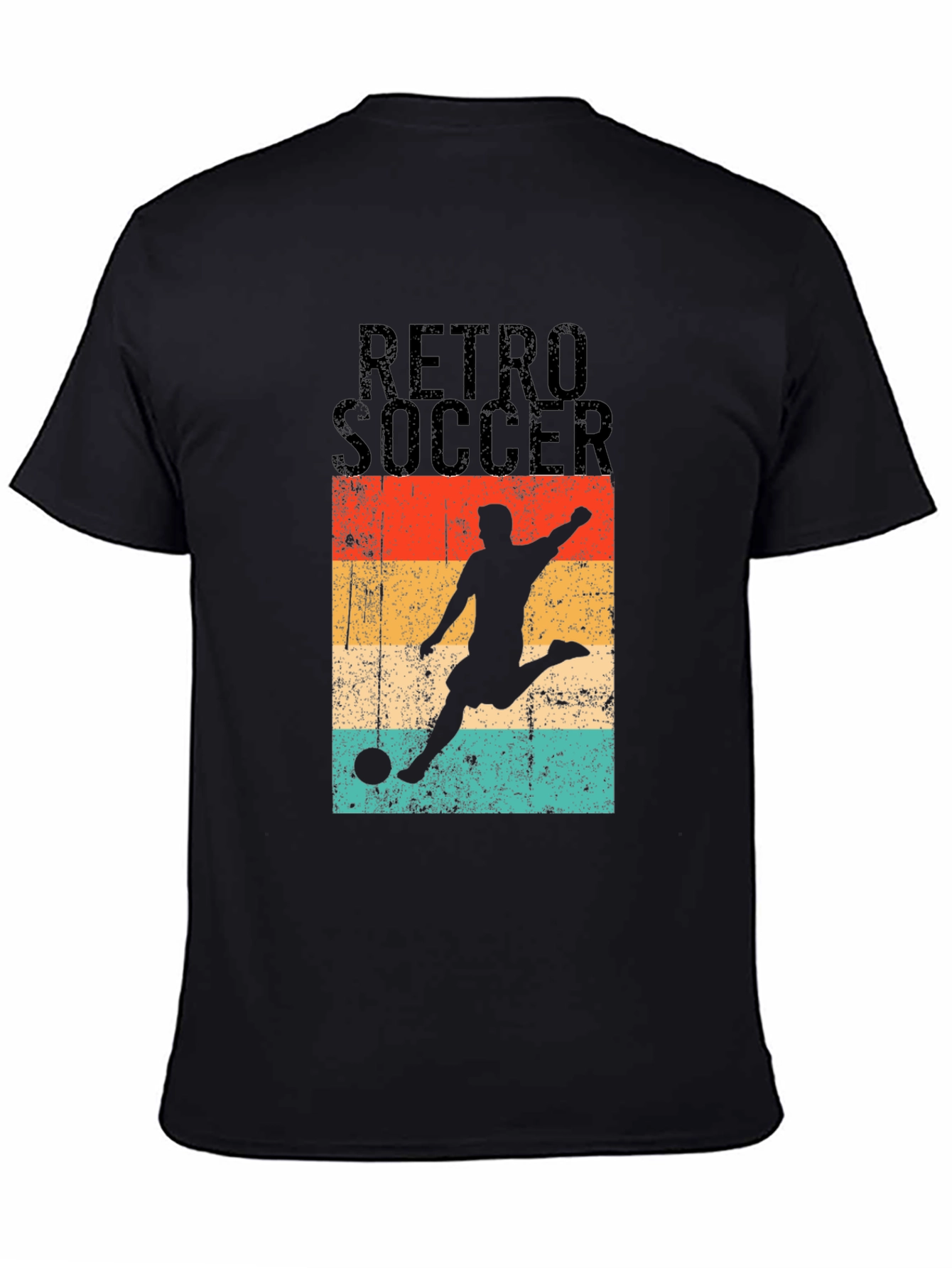 Retro Soccer Graphic T-Shirt - Stylish Casual Wear