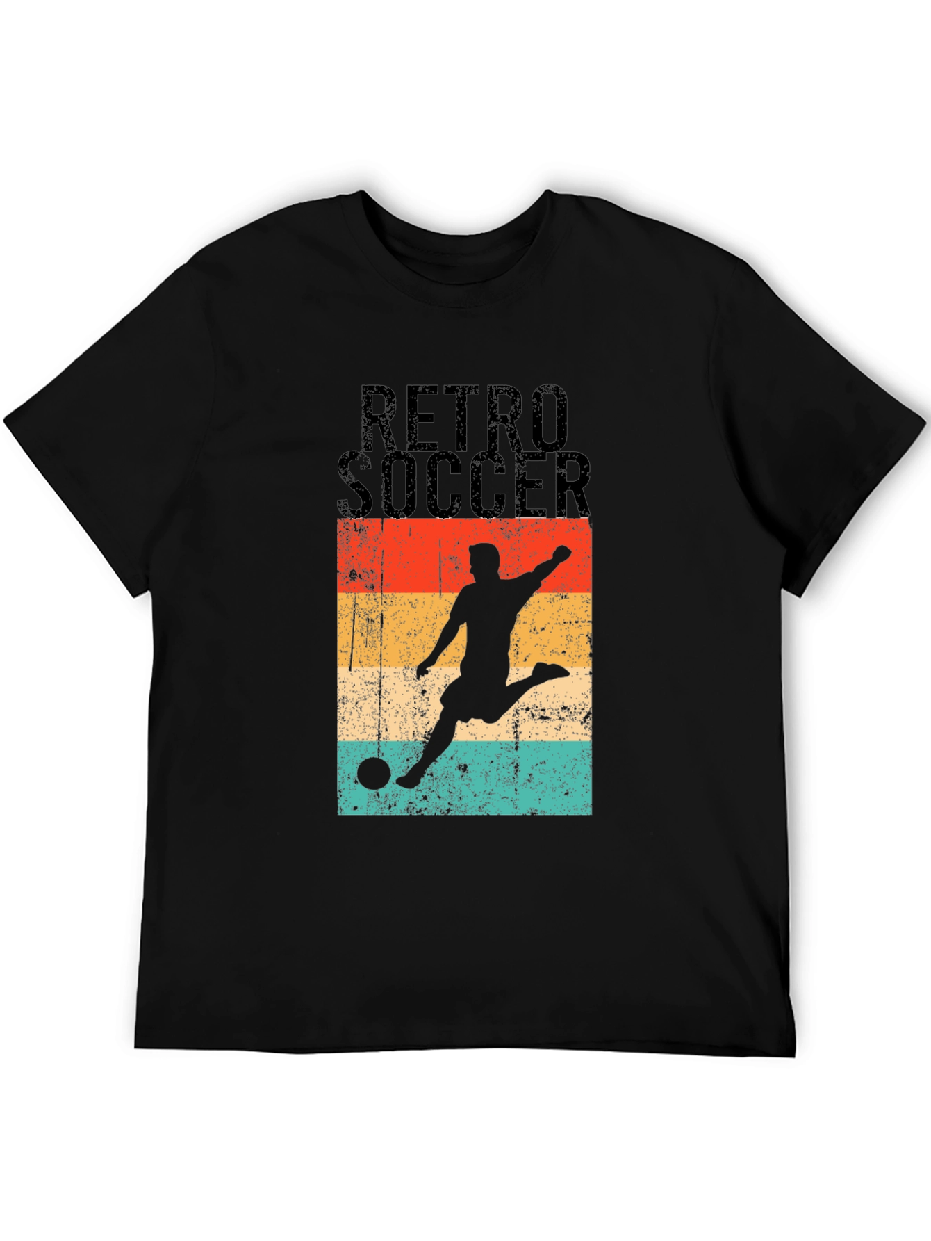 Retro Soccer Graphic T-Shirt - Stylish Casual Wear