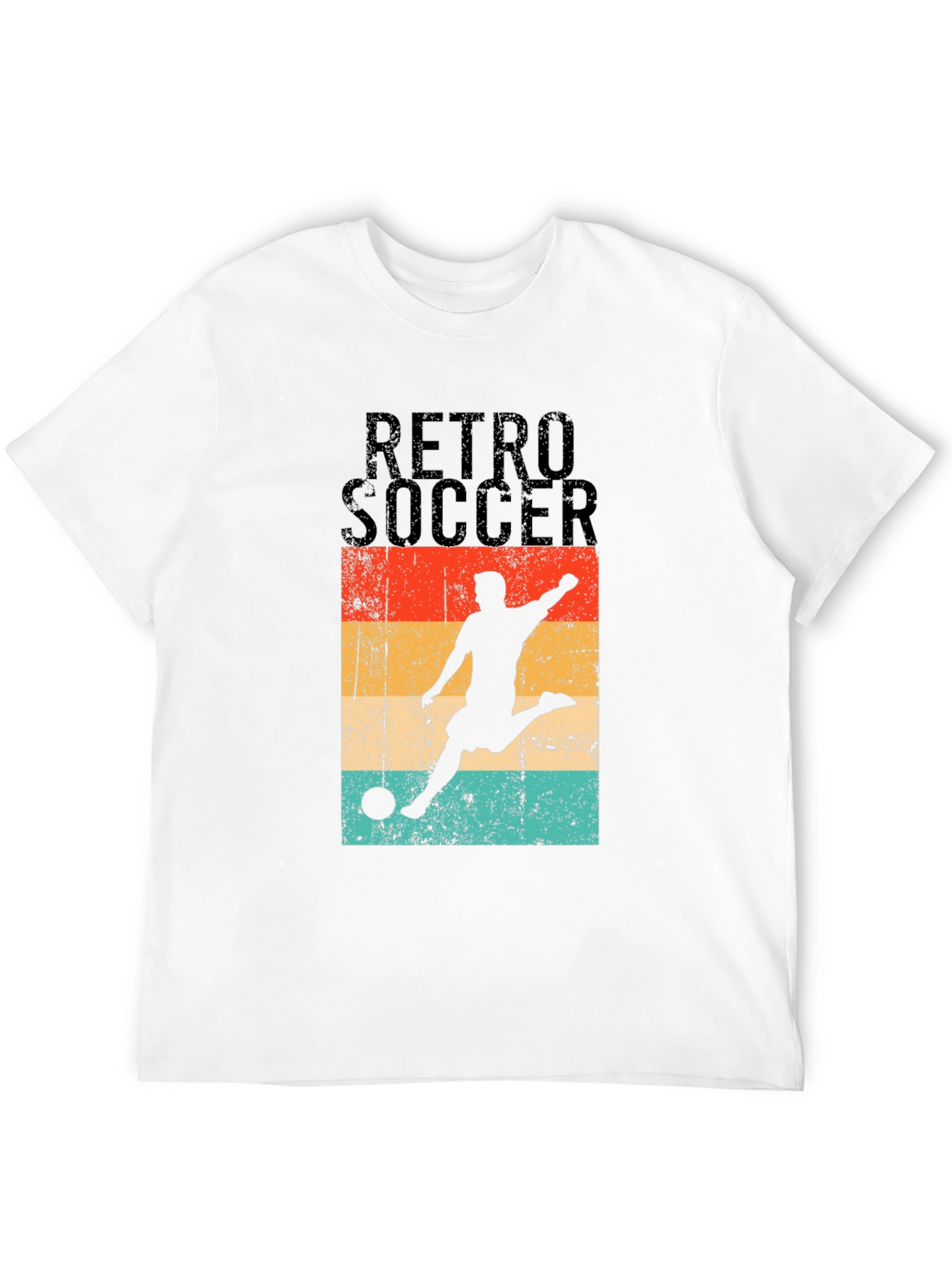 Retro Soccer Graphic T-Shirt - Stylish Casual Wear