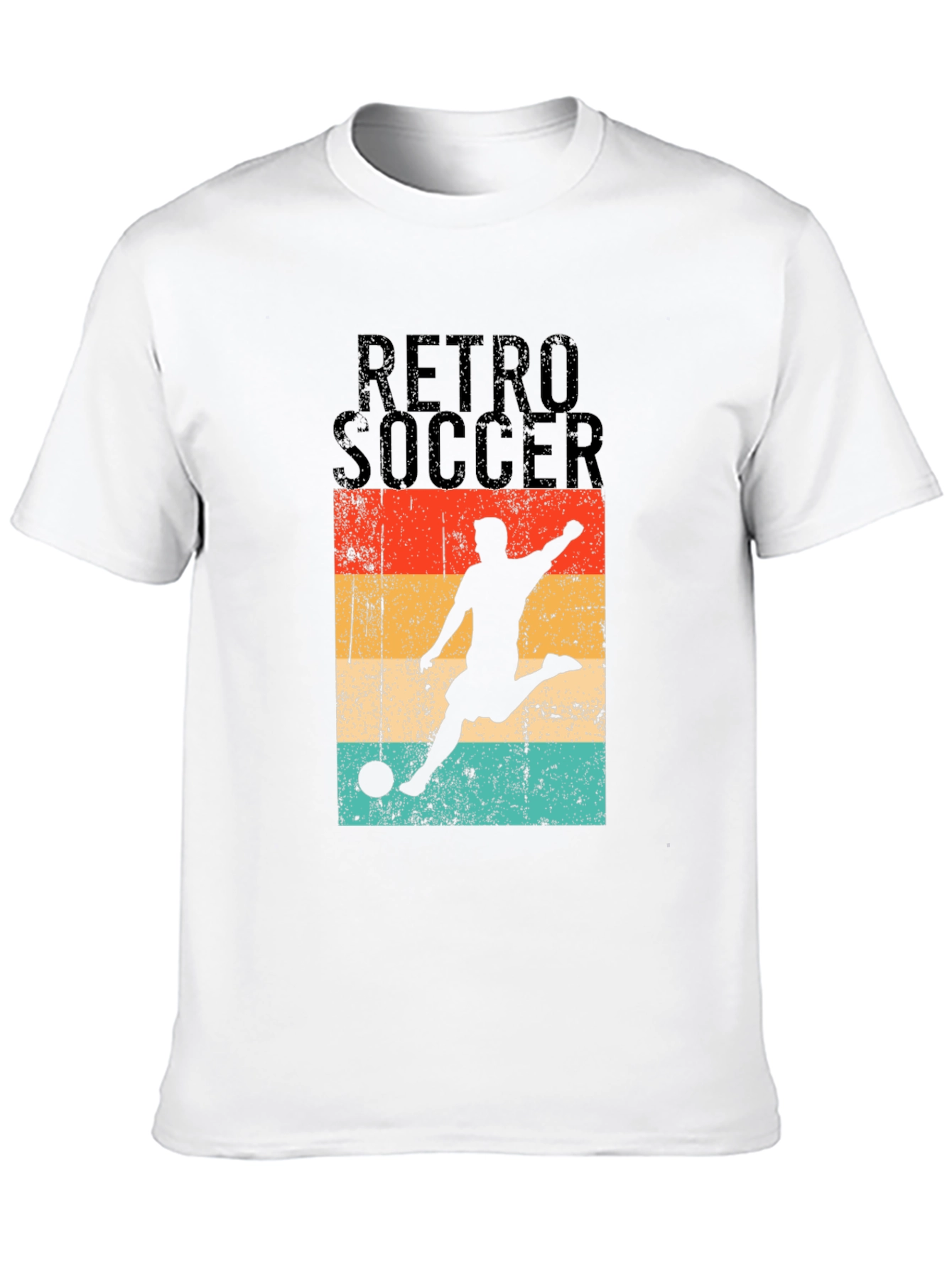Retro Soccer Graphic T-Shirt - Stylish Casual Wear