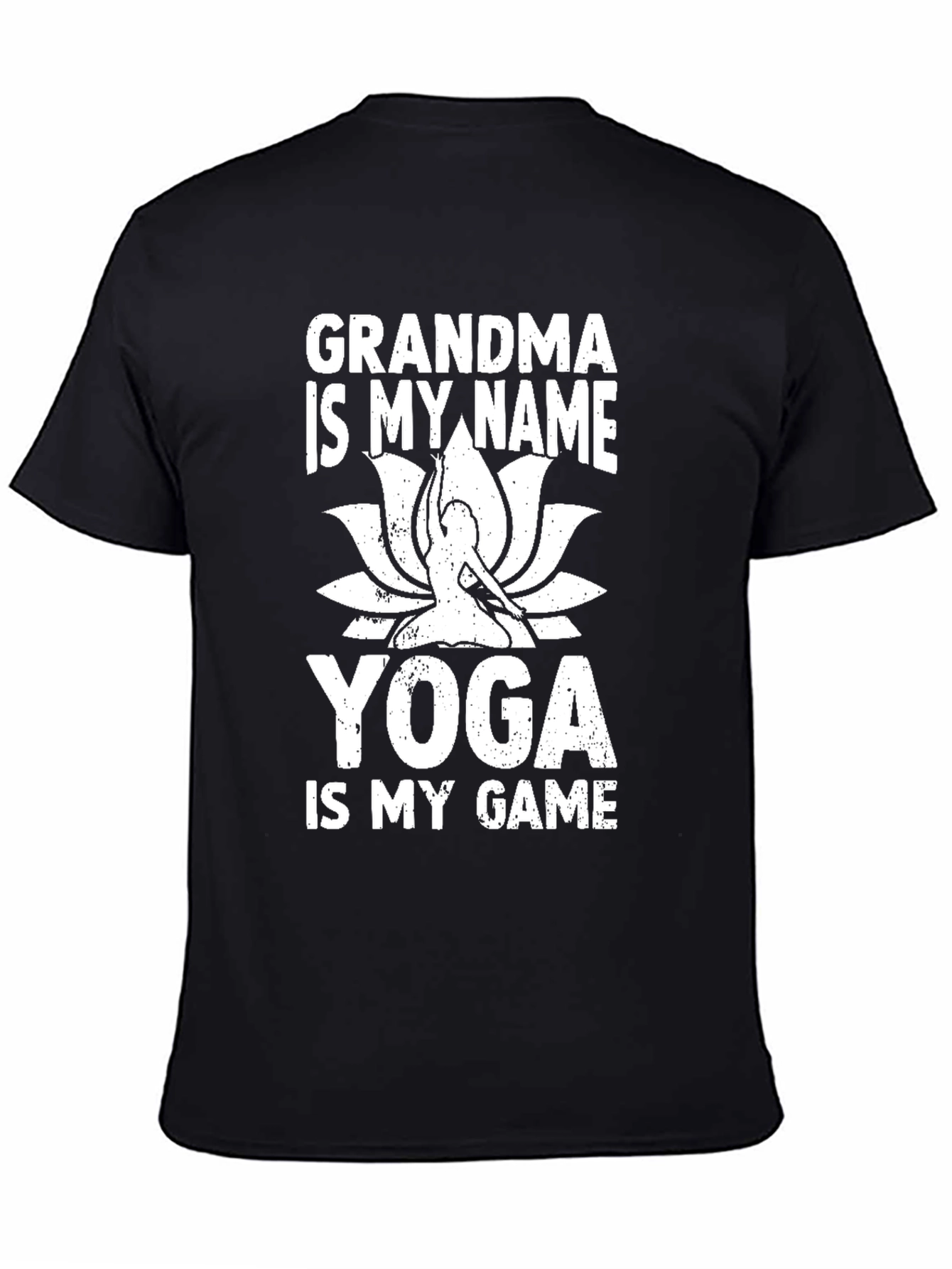 Grandma Yoga T-Shirt -  Yoga Is My Game