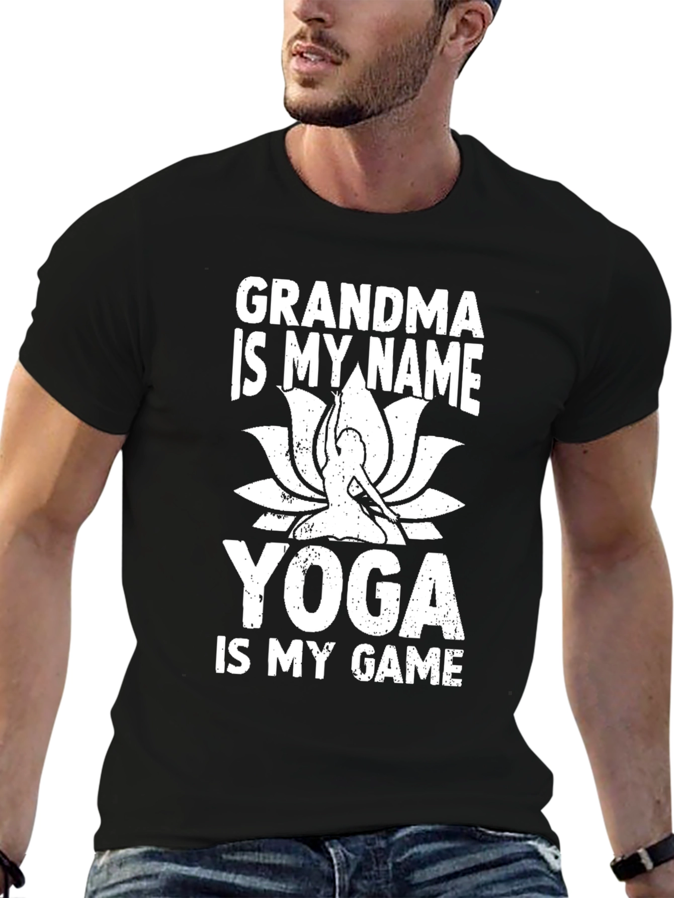 Grandma Yoga T-Shirt -  Yoga Is My Game