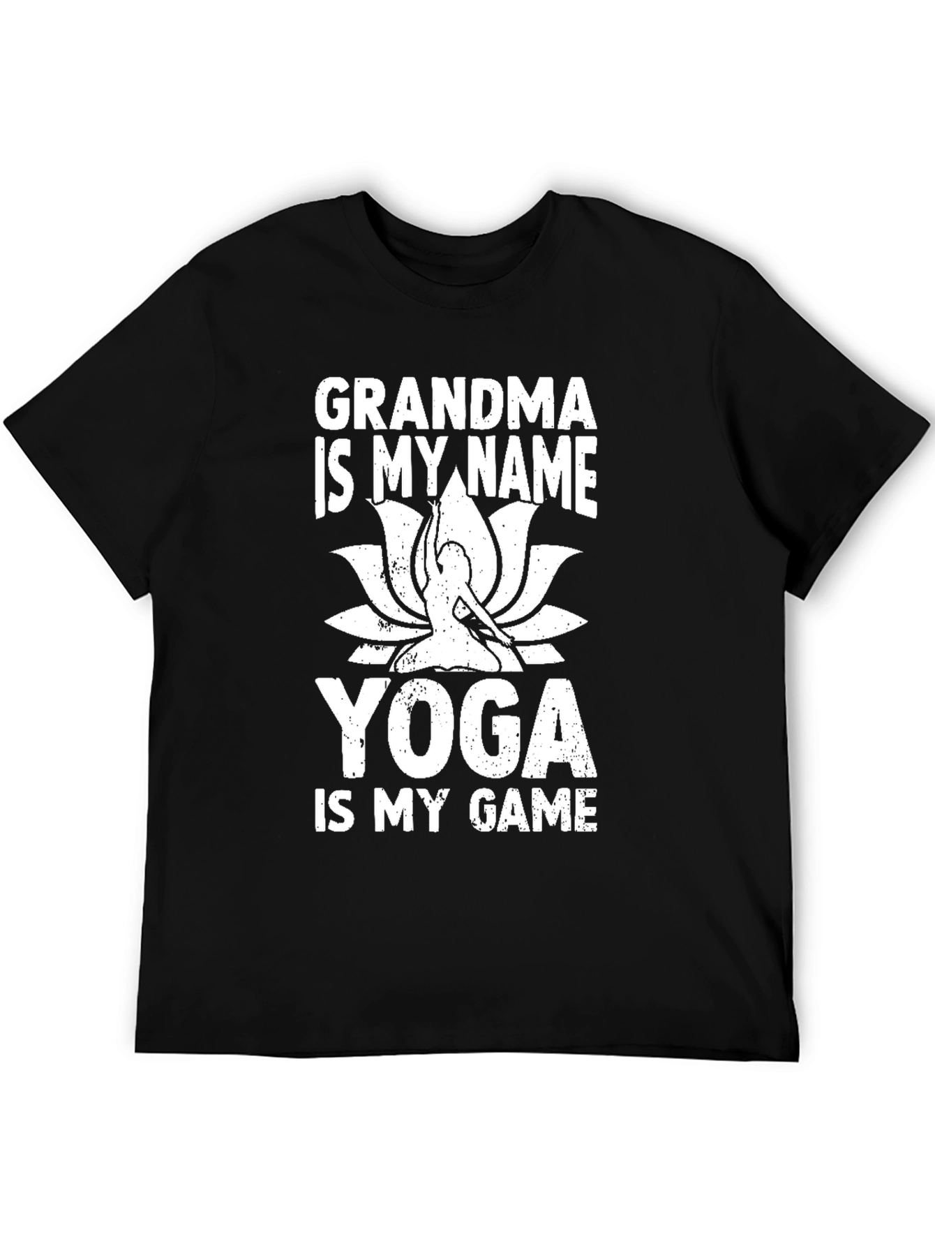 Grandma Yoga T-Shirt -  Yoga Is My Game