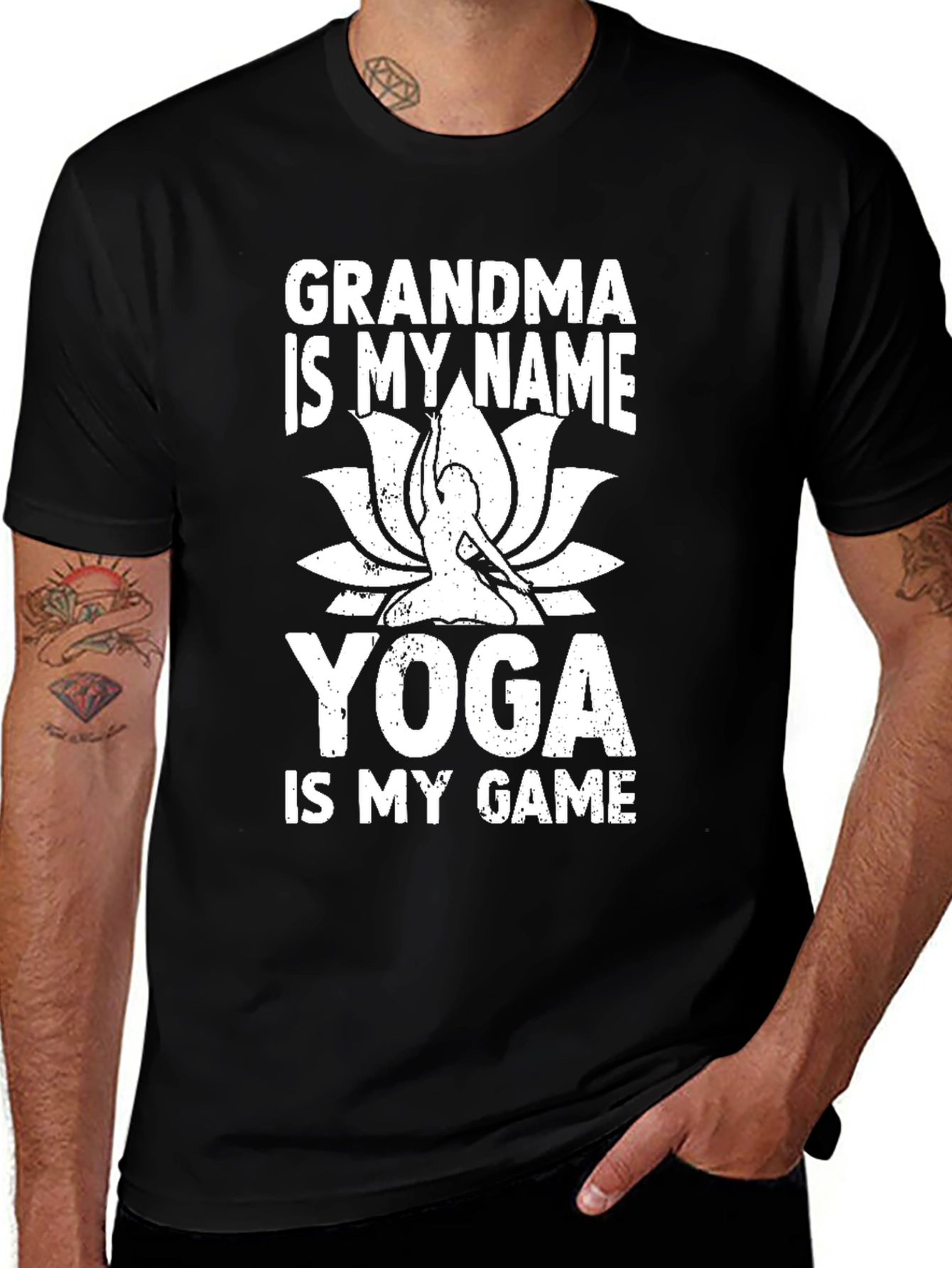 Grandma Yoga T-Shirt -  Yoga Is My Game