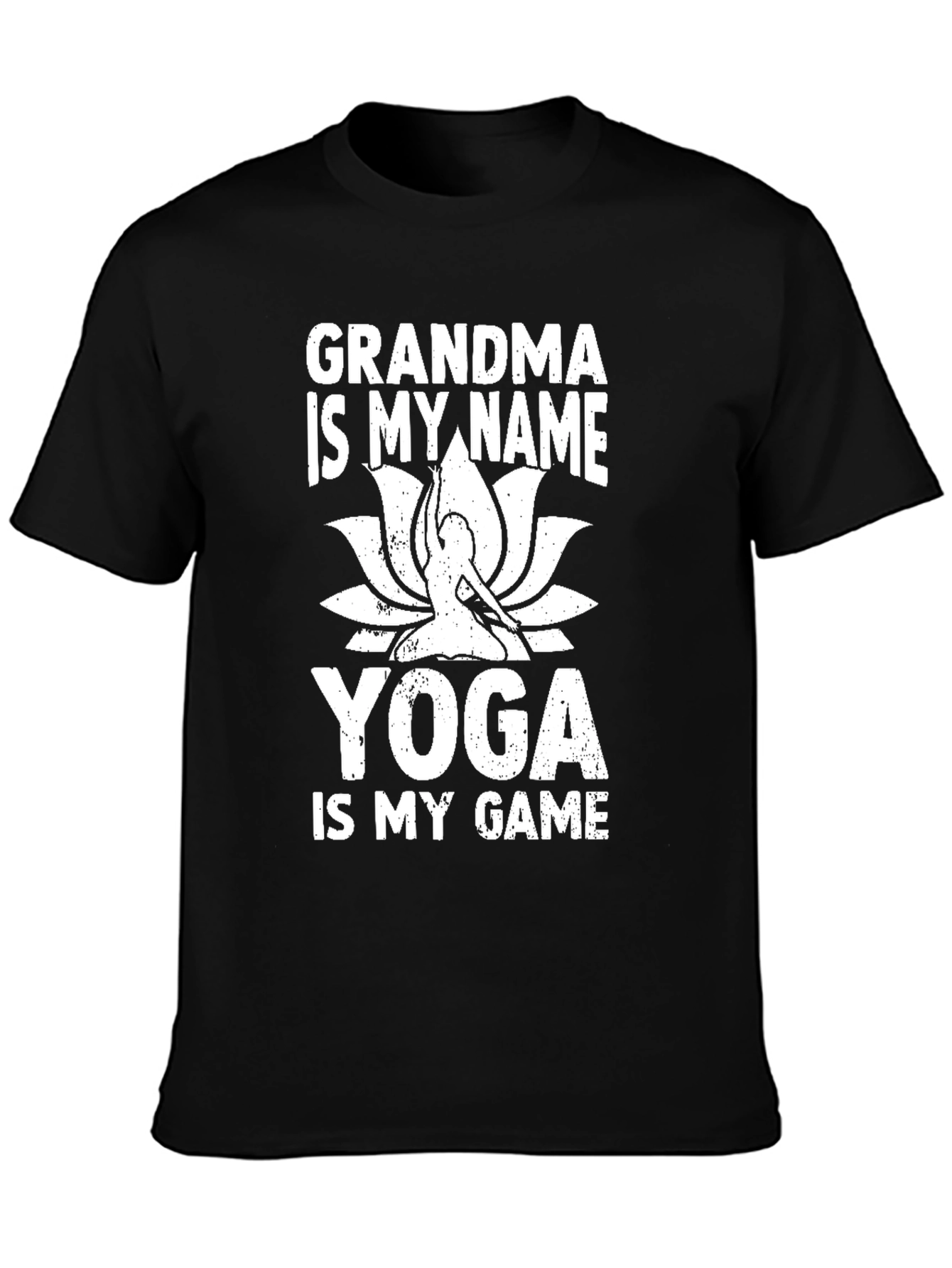 Grandma Yoga T-Shirt -  Yoga Is My Game