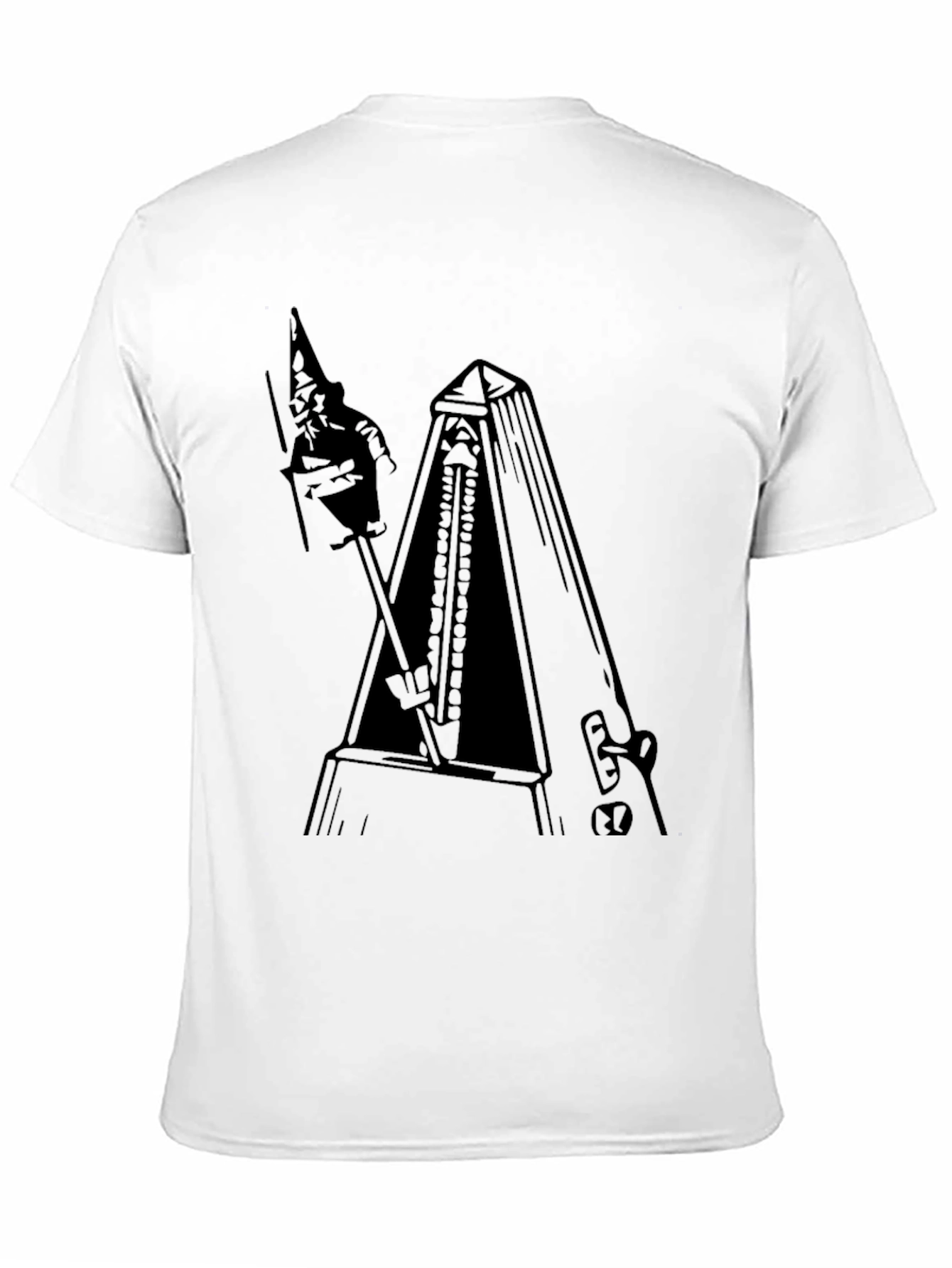 Metronome Wizard Black Graphic Tee