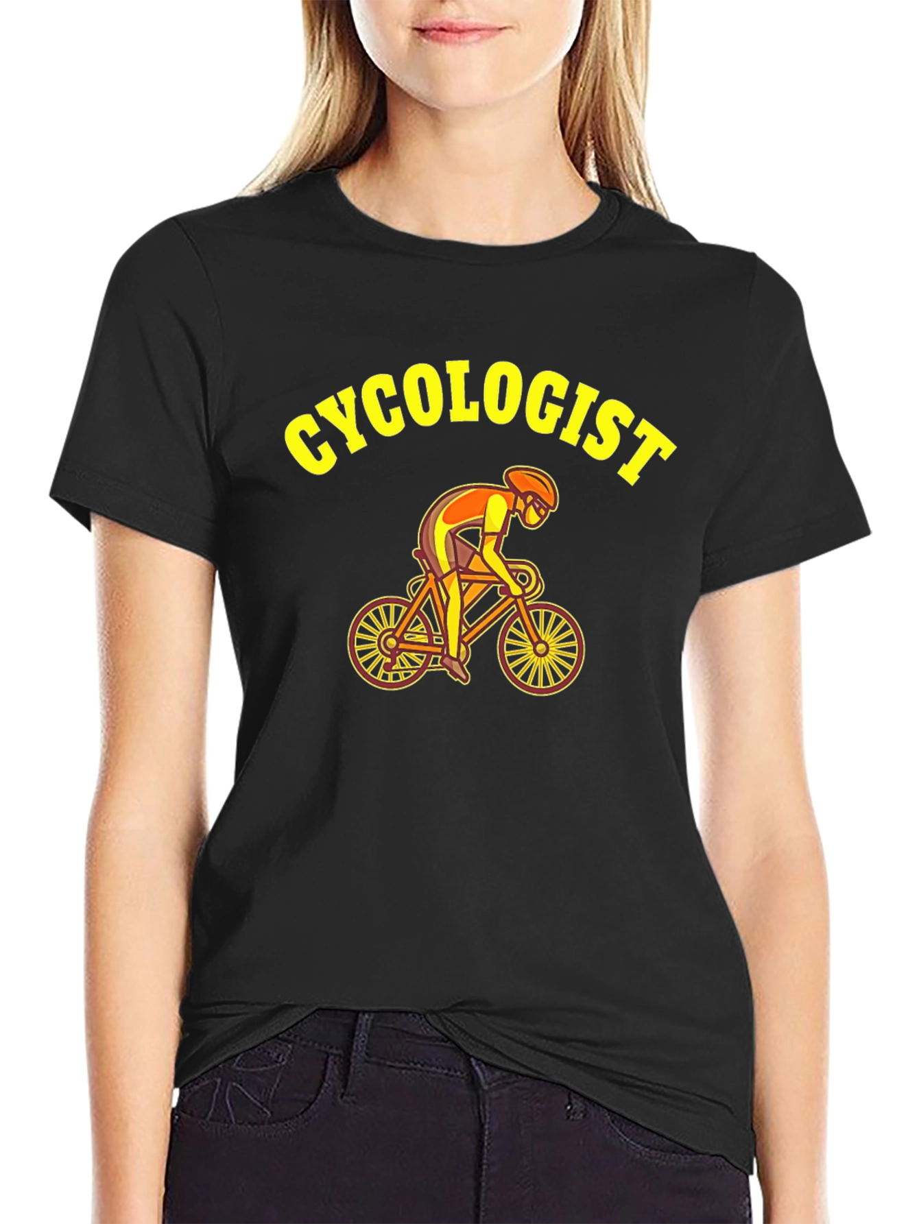 Cycologist Cycling Humor Graphic T-Shirt