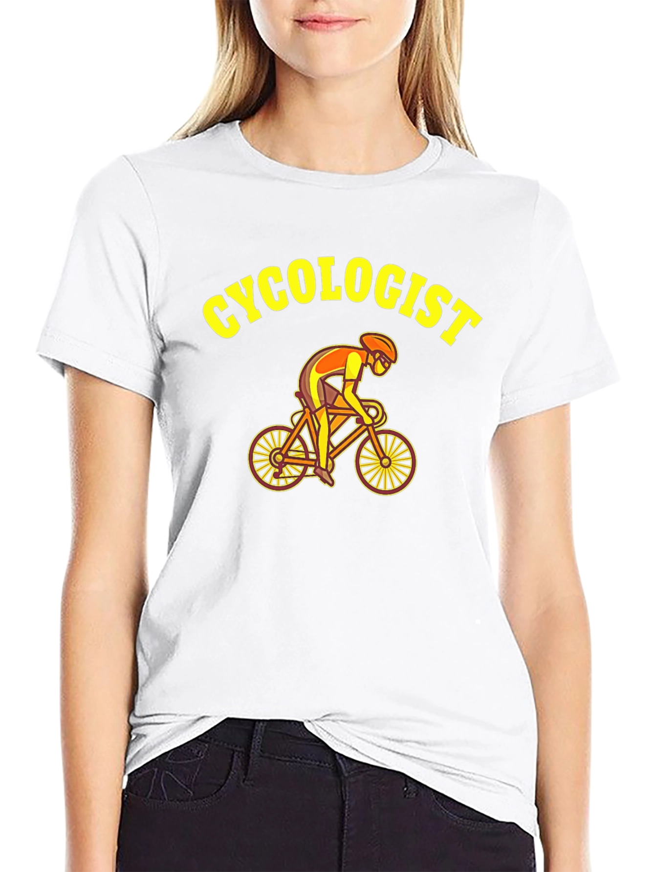 Cycologist Cycling Humor Graphic T-Shirt