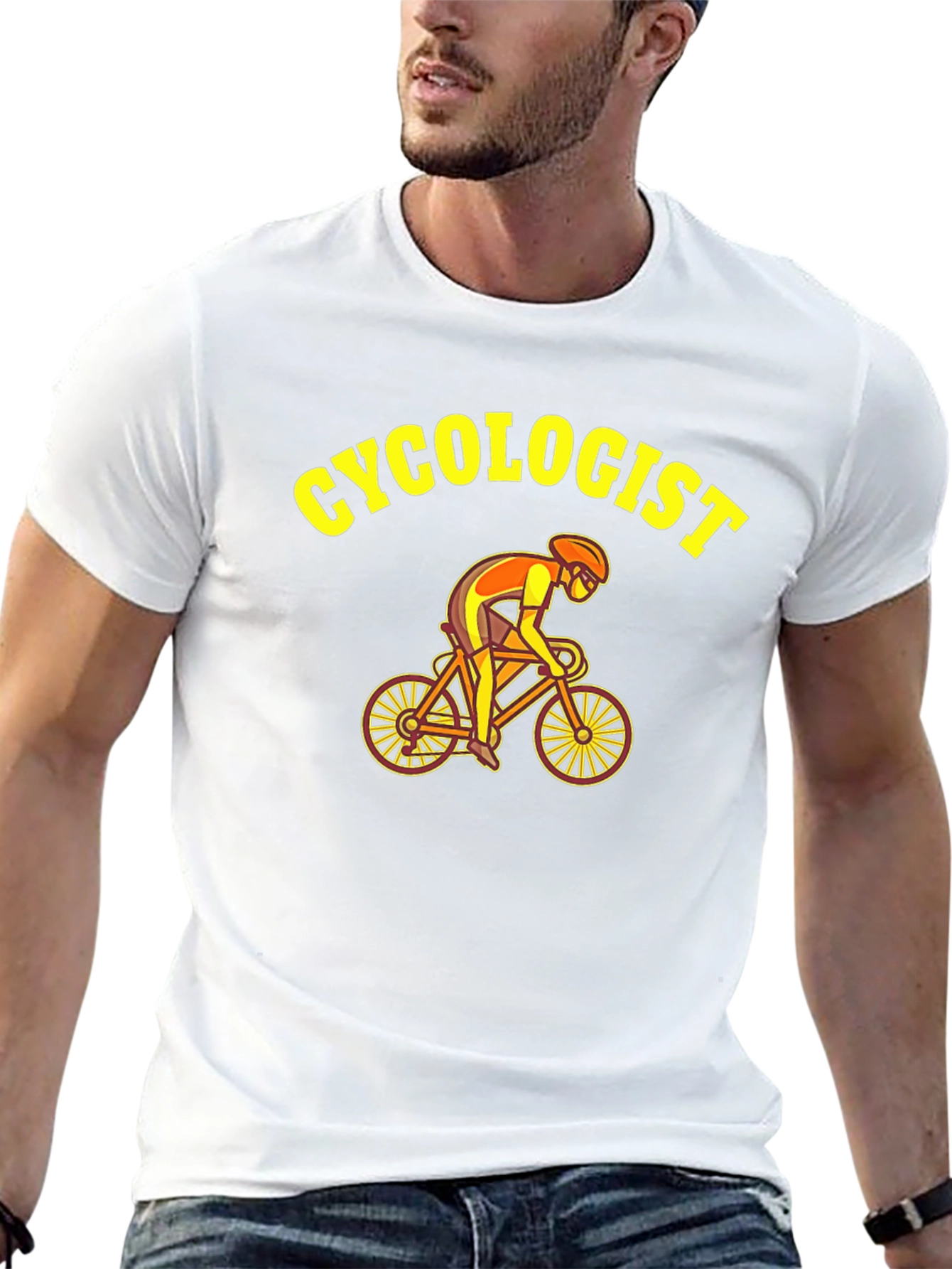 Cycologist Cycling Humor Graphic T-Shirt