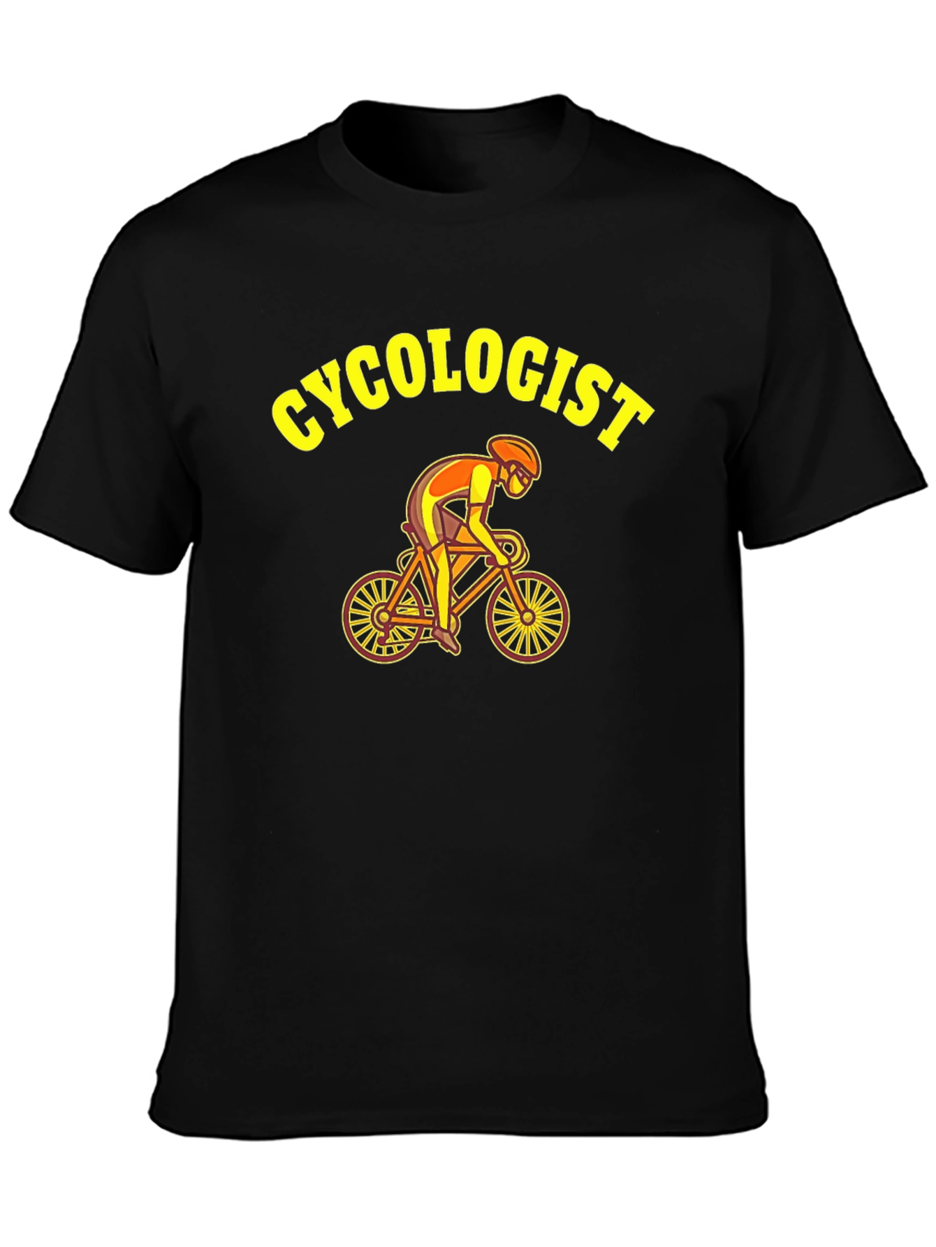 Cycologist Cycling Humor Graphic T-Shirt