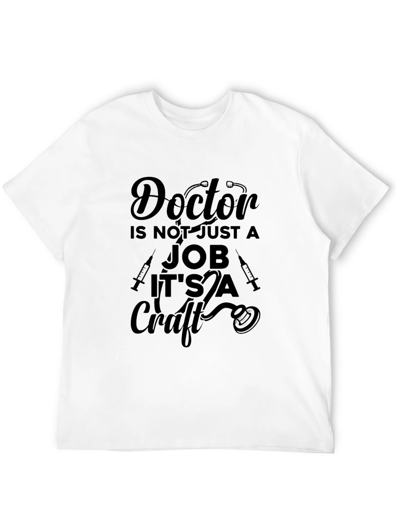 Doctor Craft Graphic Tee - Medical Profession T-Shirt