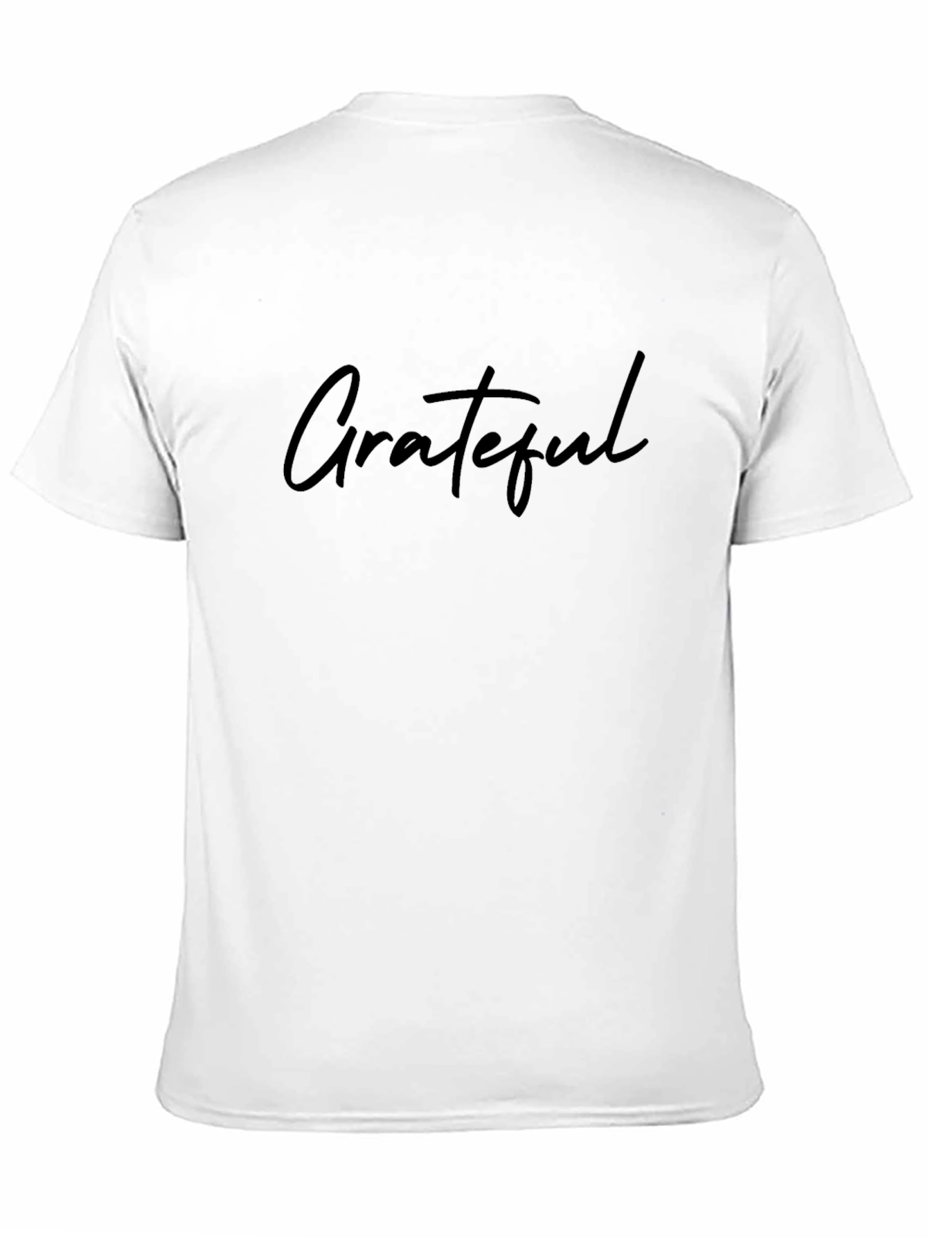 Grateful Black T-Shirt - Trendy Casual Wear