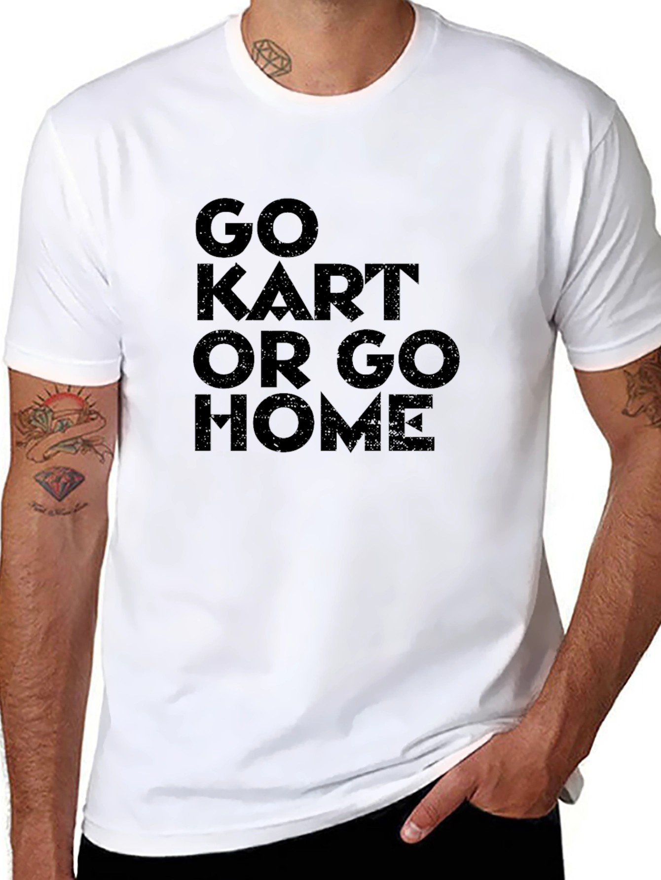 Go Kart or Go Home Graphic Tee