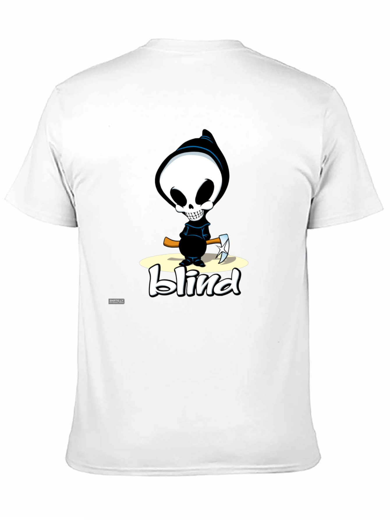 Blind Reaper Graphic Tee - Black Cotton T-Shirt