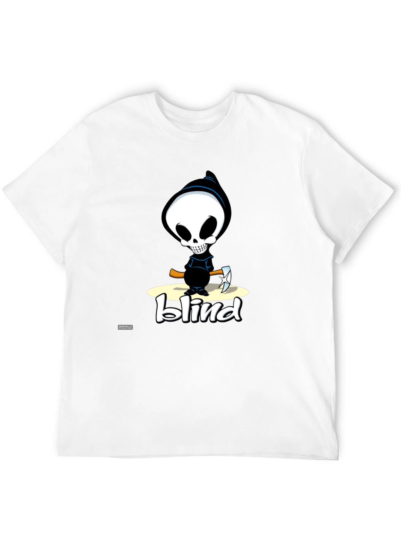 Blind Reaper Graphic Tee - Black Cotton T-Shirt