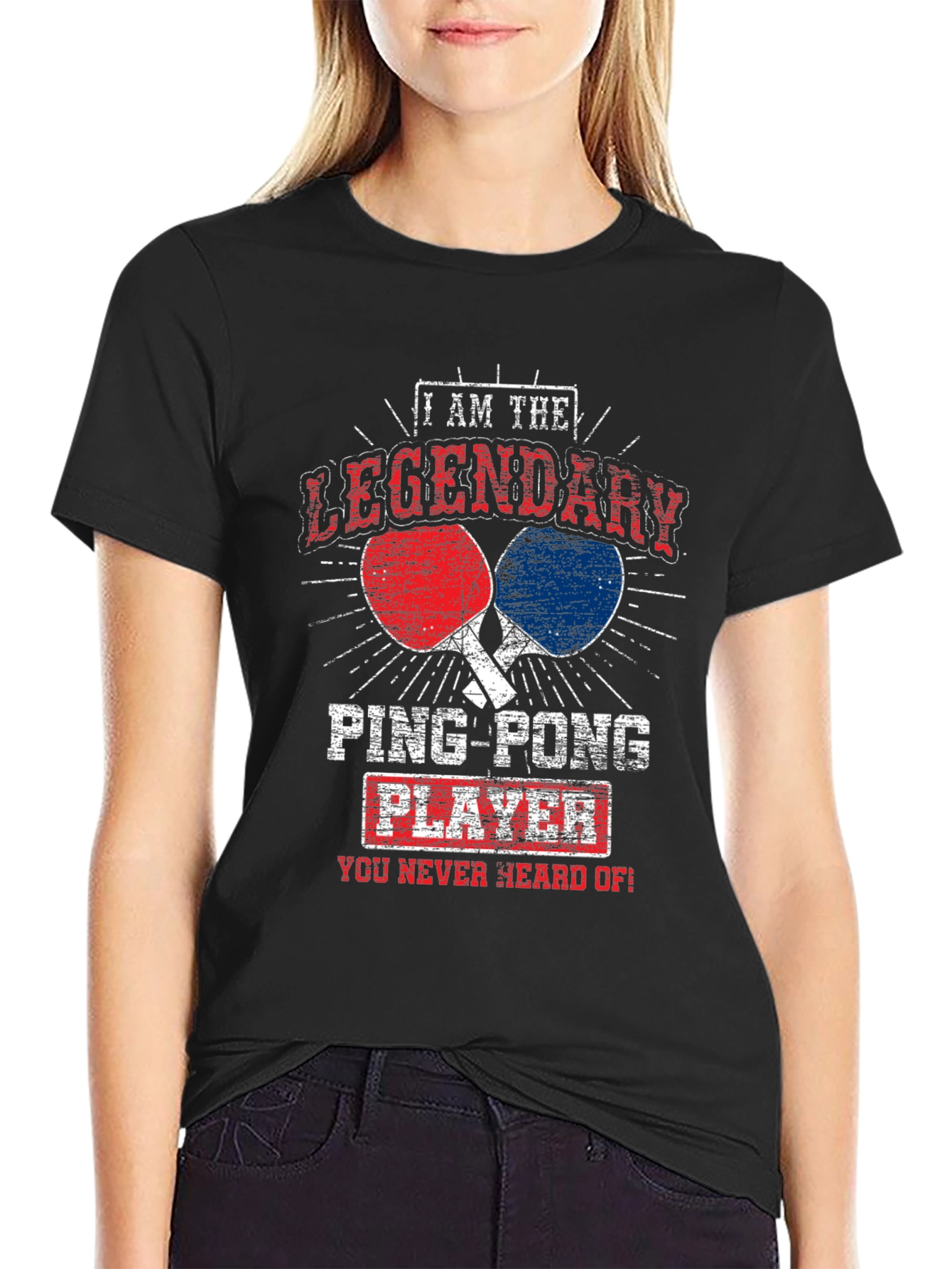 Legendary Ping Pong Player T-Shirt
