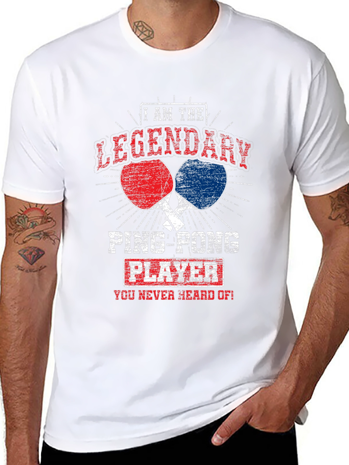 Legendary Ping Pong Player T-Shirt