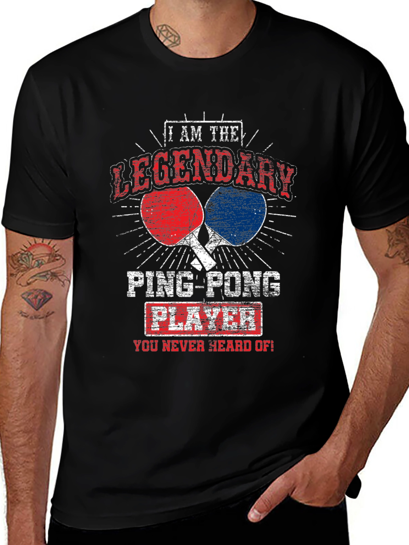 Legendary Ping Pong Player T-Shirt