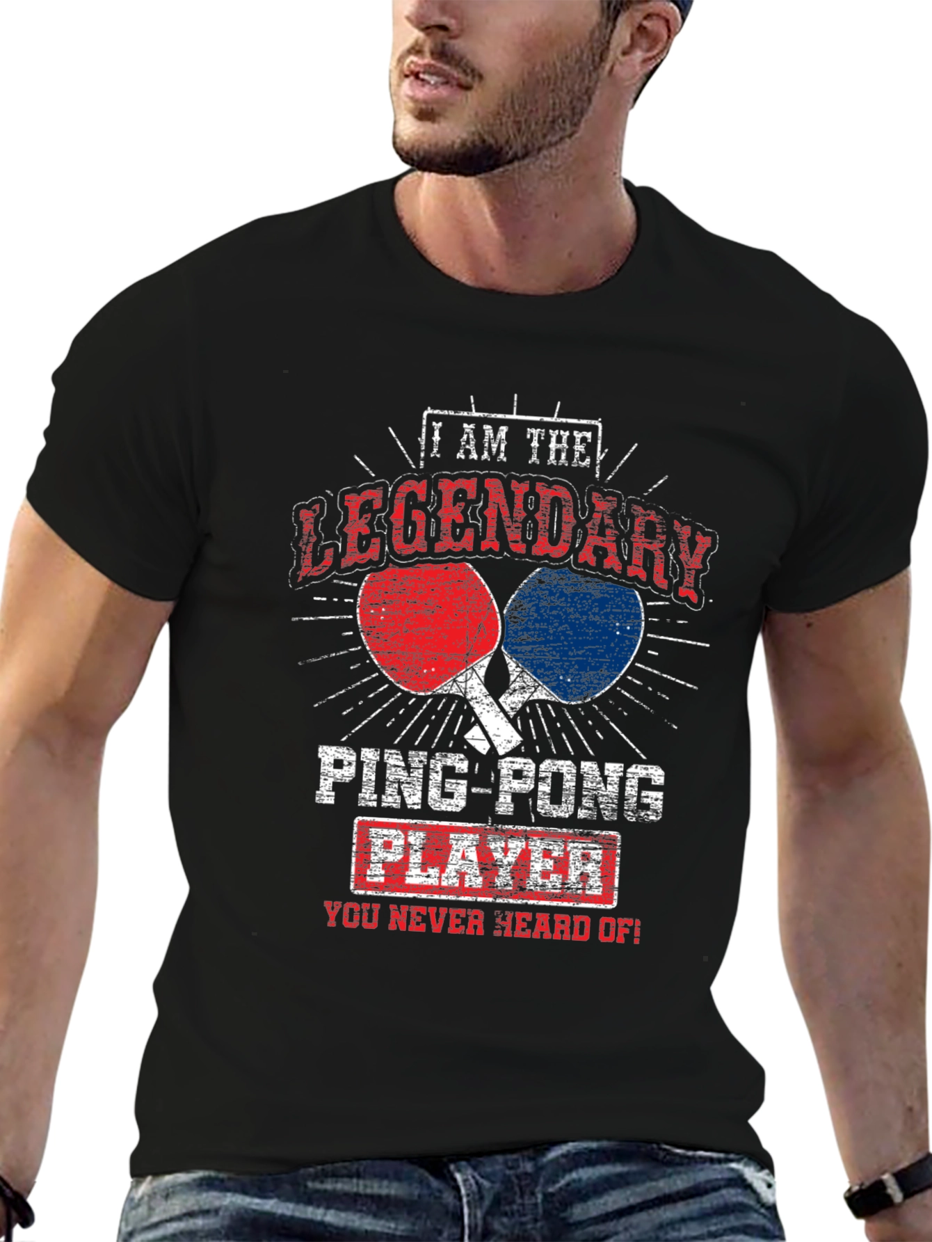 Legendary Ping Pong Player T-Shirt