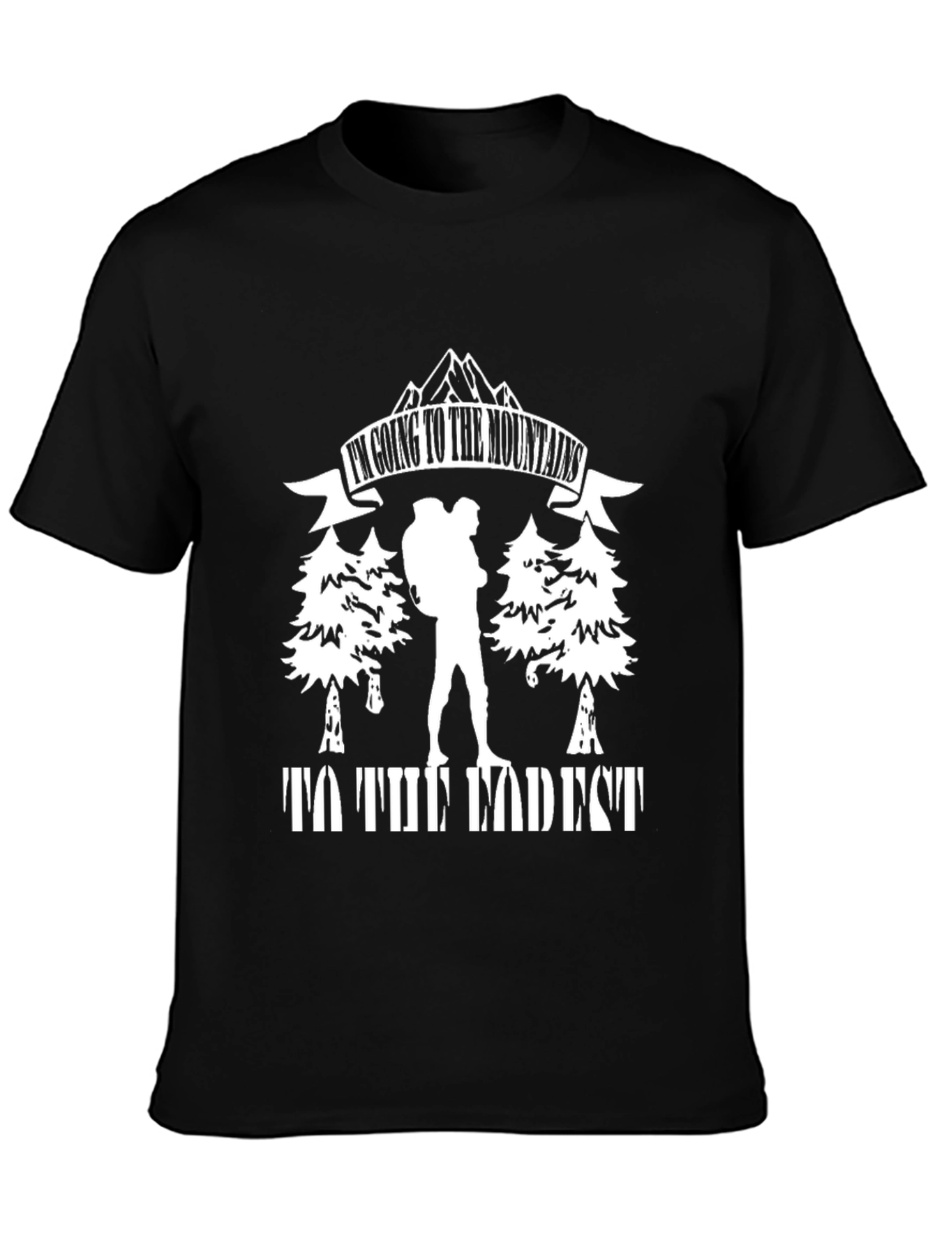 Mountain Hiking Graphic T-Shirt