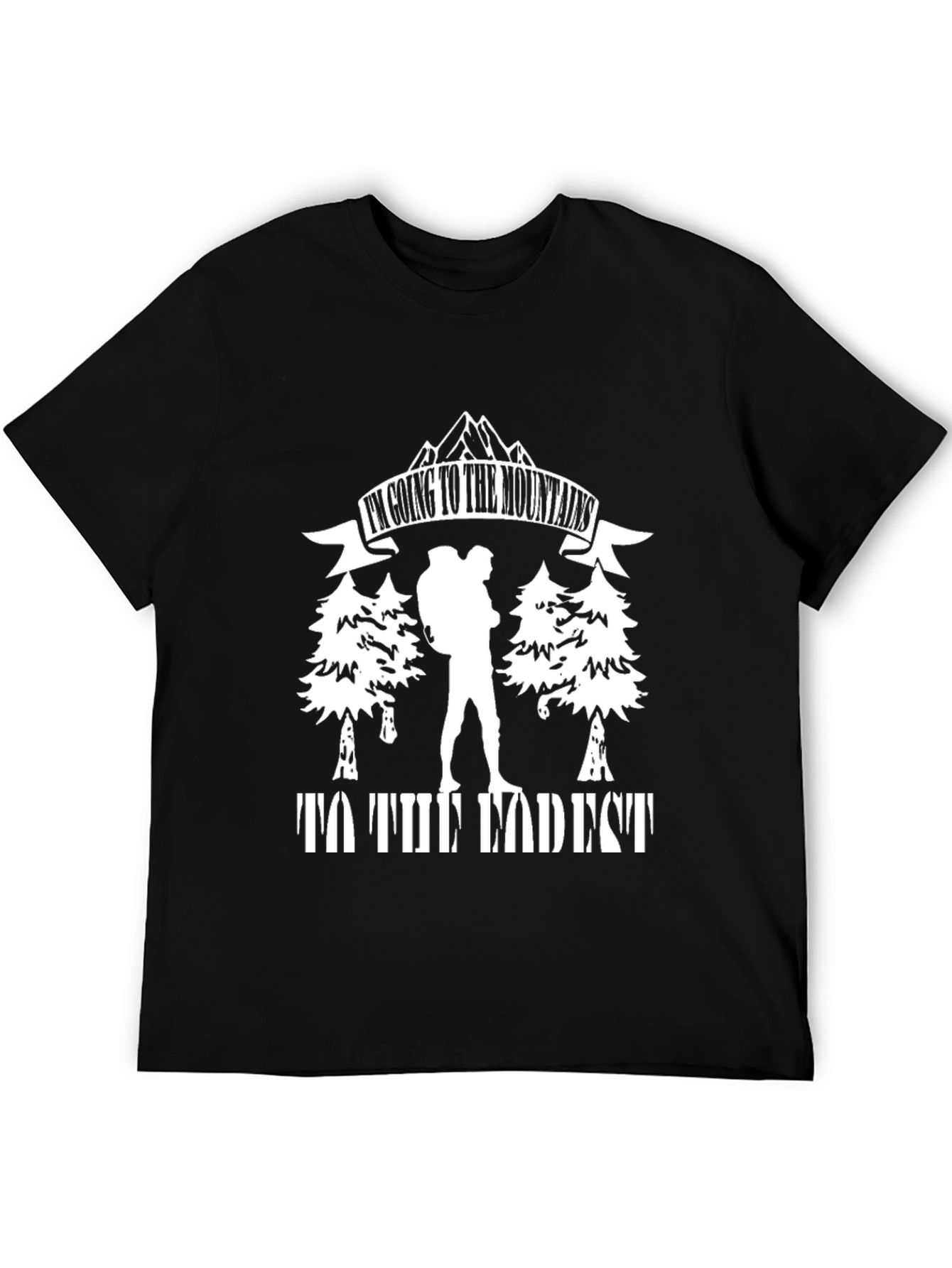 Mountain Hiking Graphic T-Shirt