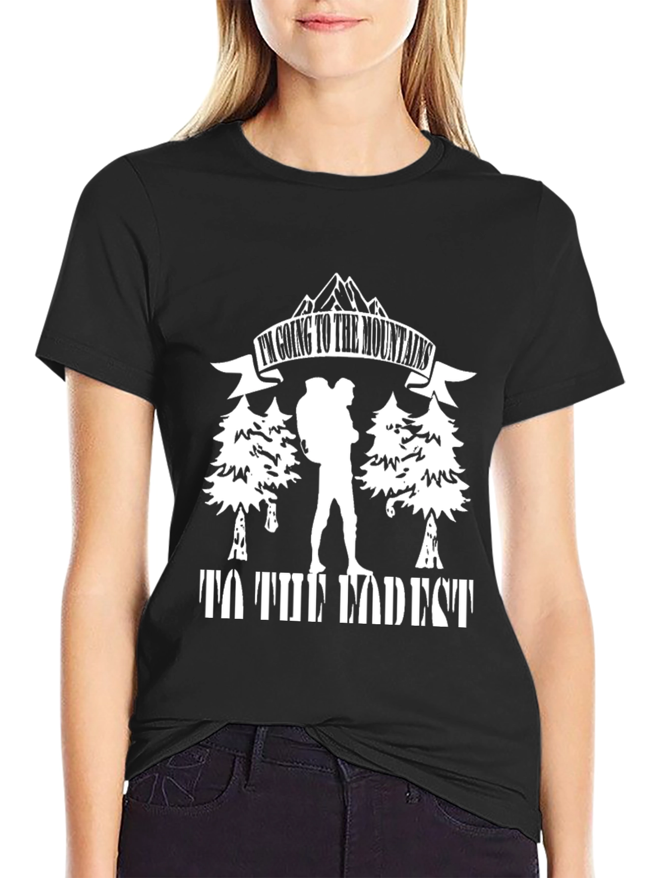 Mountain Hiking Graphic T-Shirt