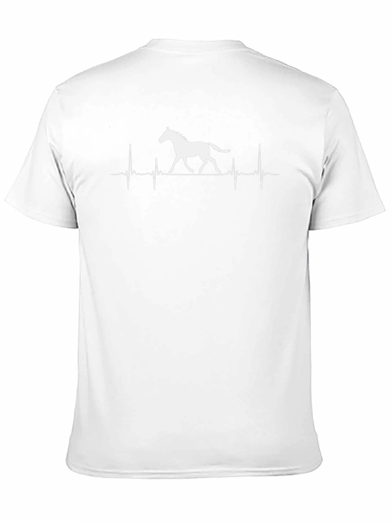 Horse Heartbeat Graphic T-Shirt