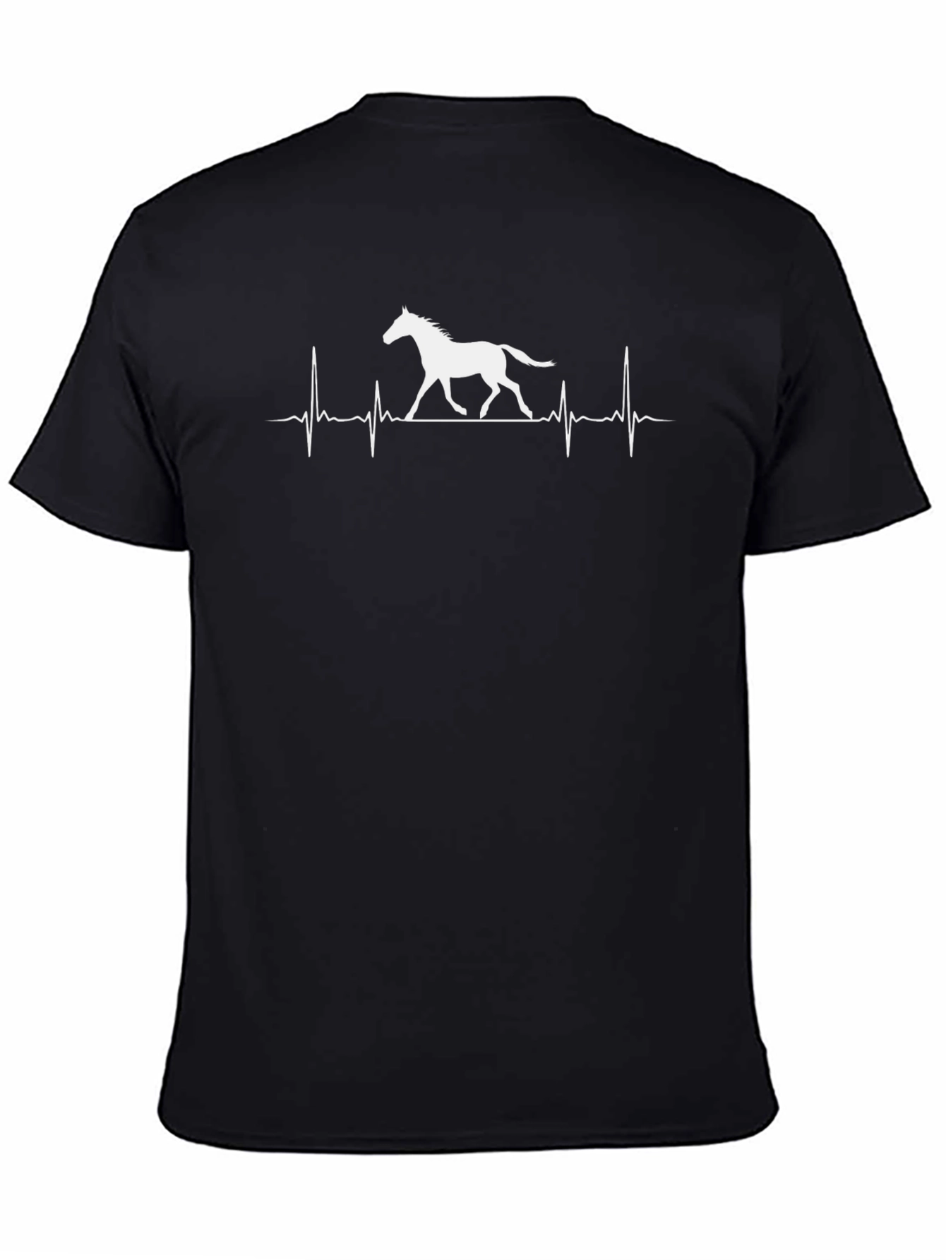 Horse Heartbeat Graphic T-Shirt