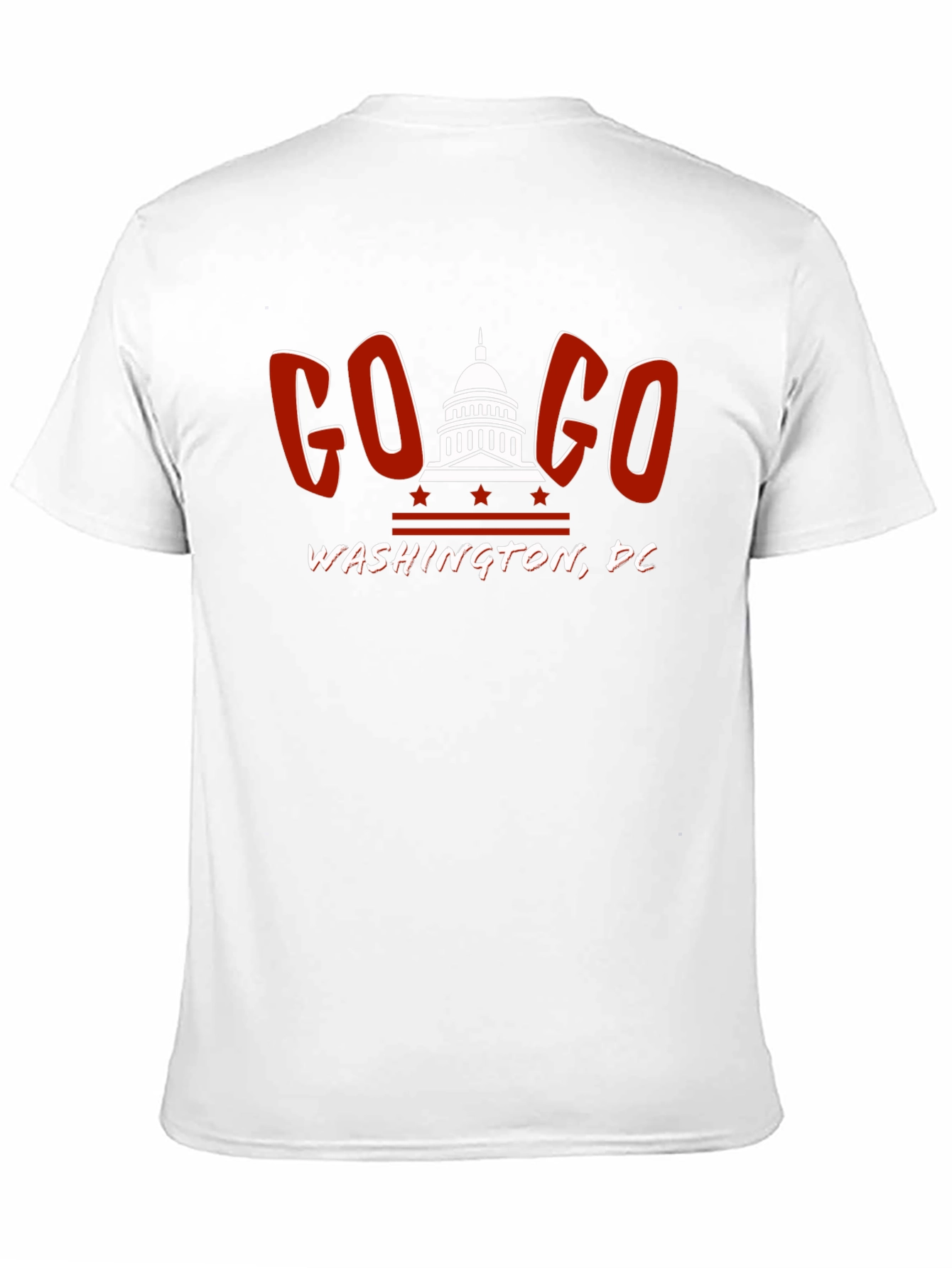 Go-Go Washington DC Black T-Shirt