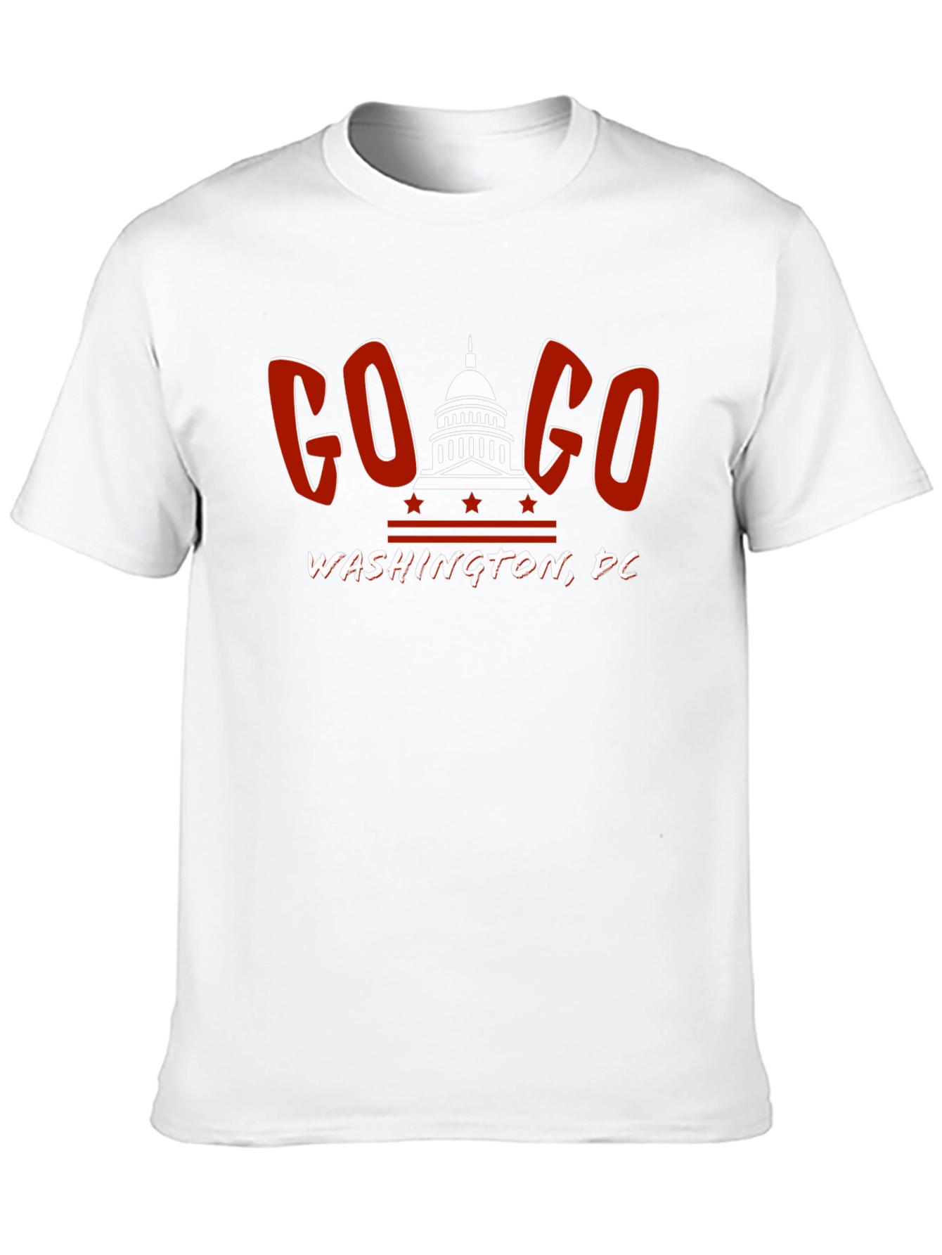 Go-Go Washington DC Black T-Shirt