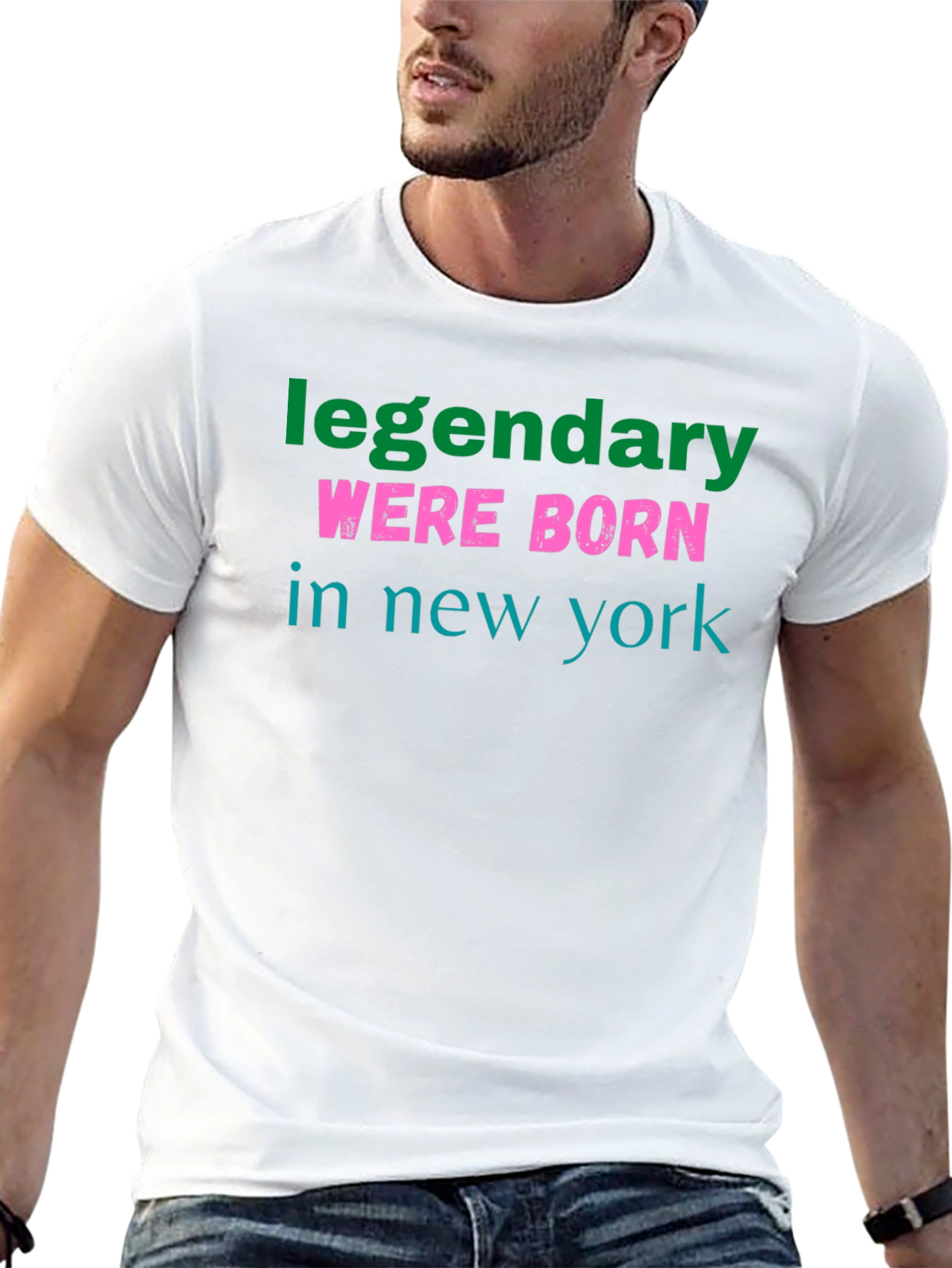 Legendary Born in New York Graphic Tee