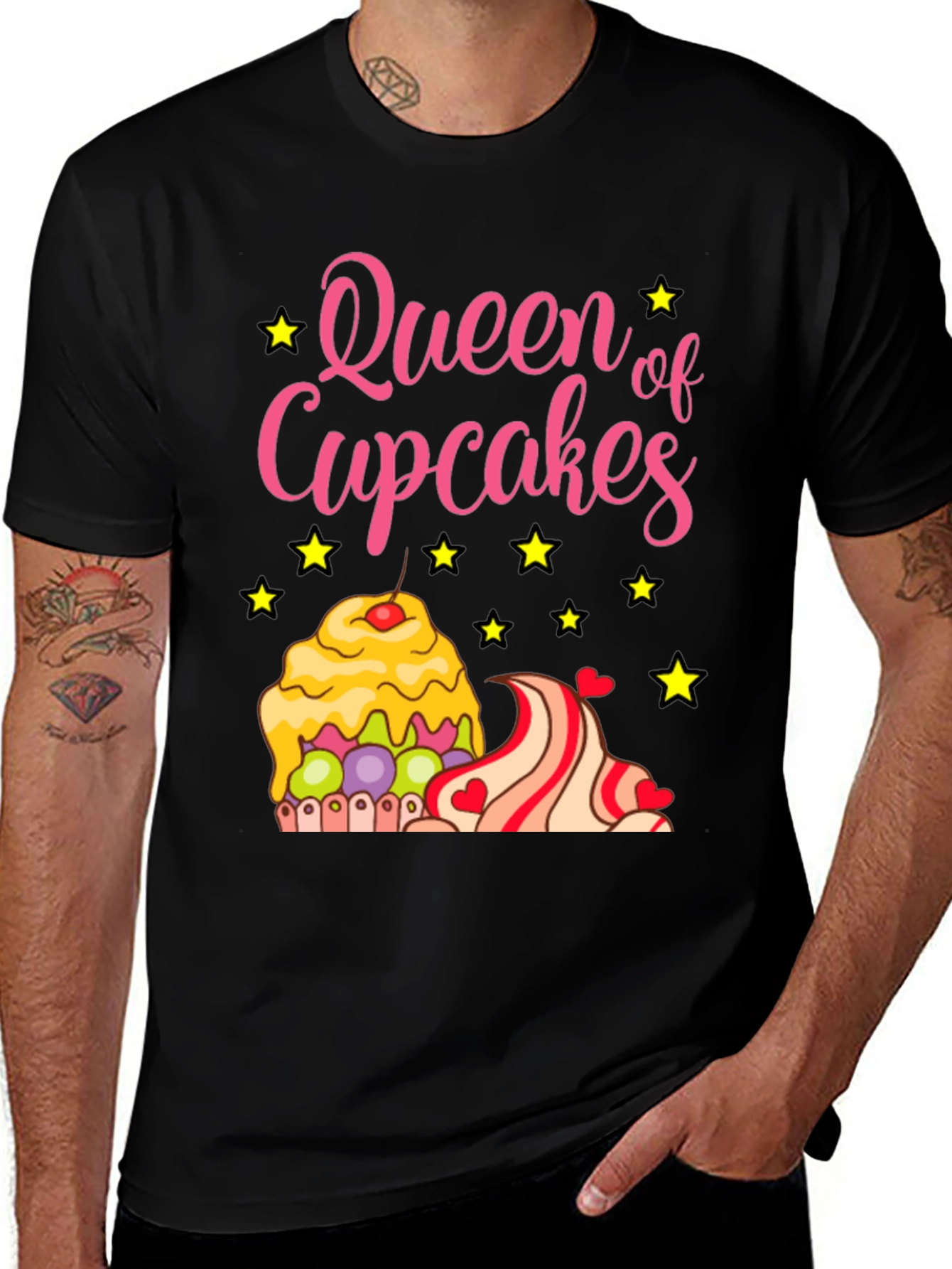 Queen of Cupcakes Graphic Tee