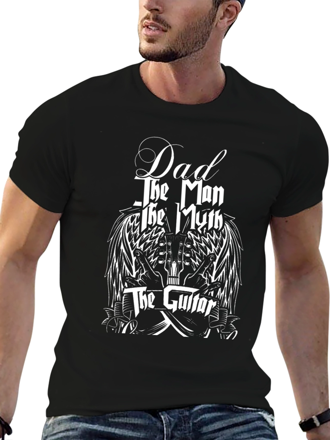 Dad The Man The Myth The Guitar T-Shirt